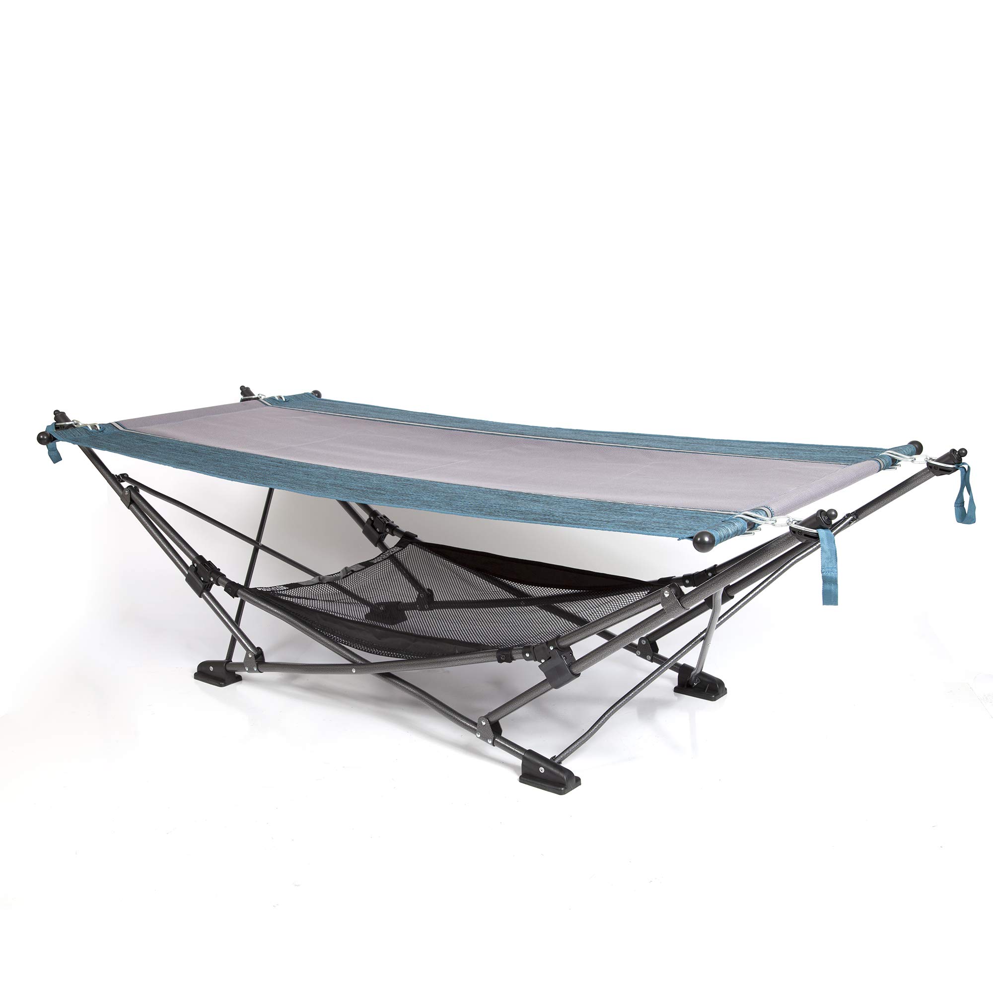 Portable Hammock with Removable Sun Canopy and Pillow