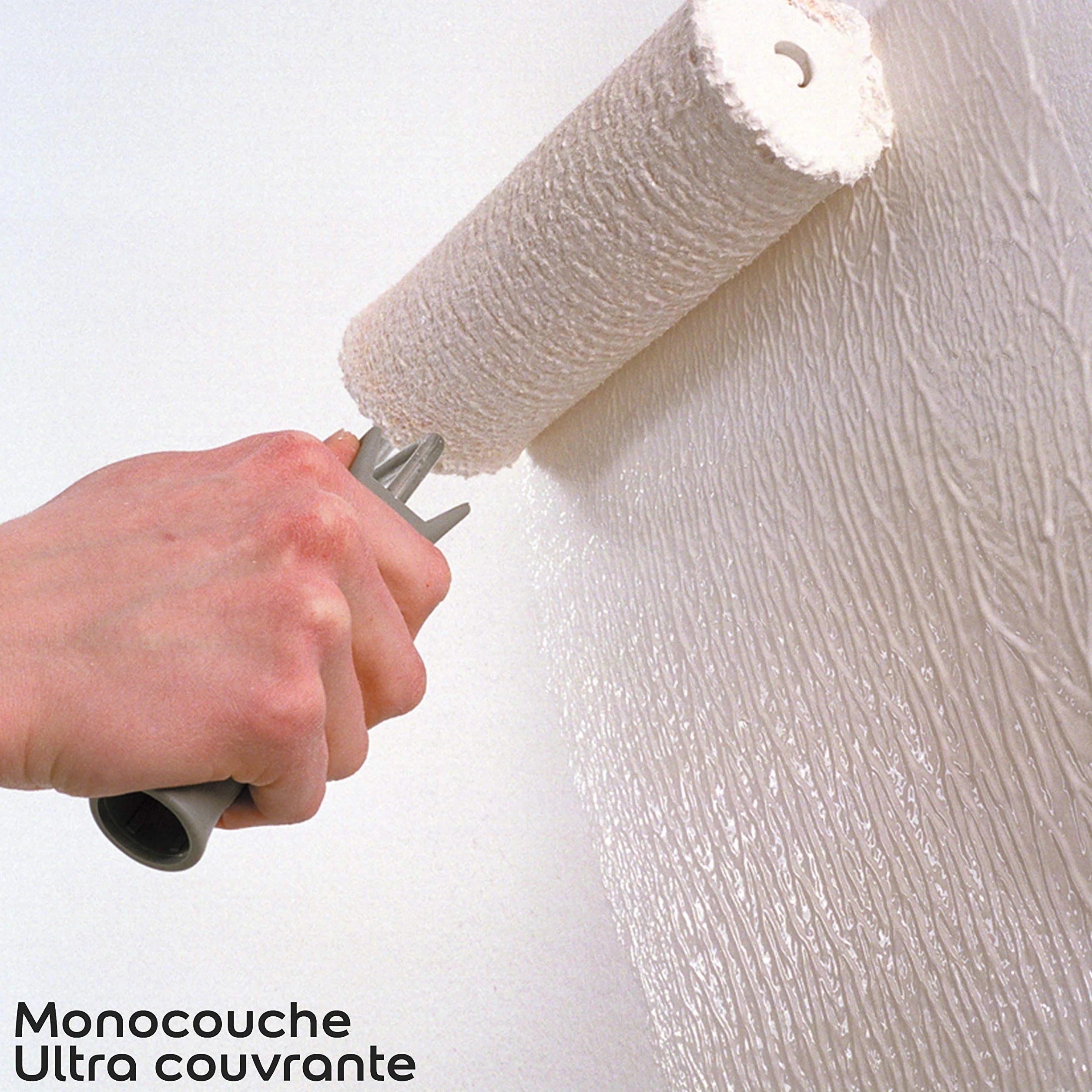 DULUX VALENTINE Peinture 98% d'Opacité - Murs, Plafonds, Boiseries - Satin Blanc 10L 5262304