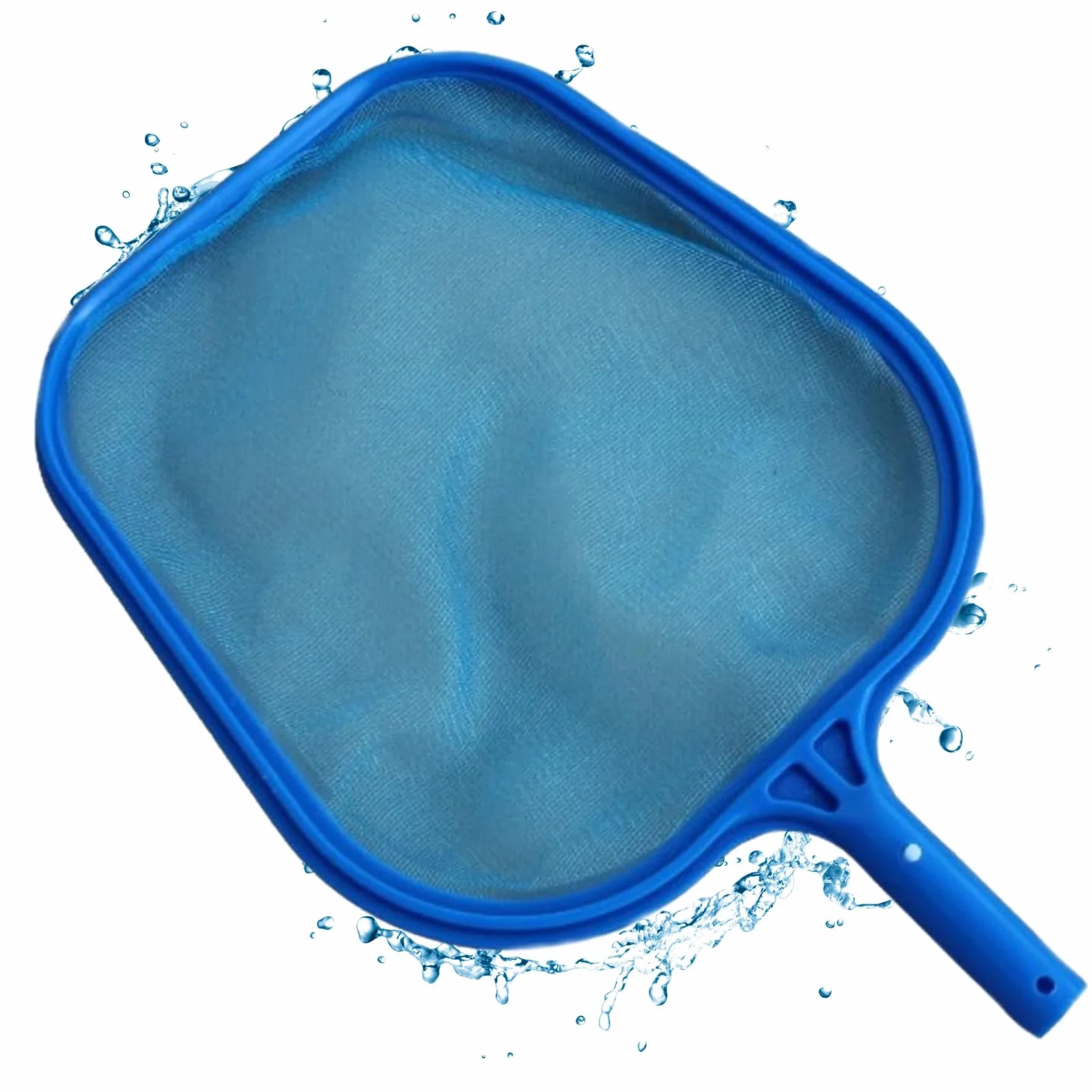 Épuisette de Piscine en Plastique 20 x 30 cm Mailles Fines pour Perche Télescopique