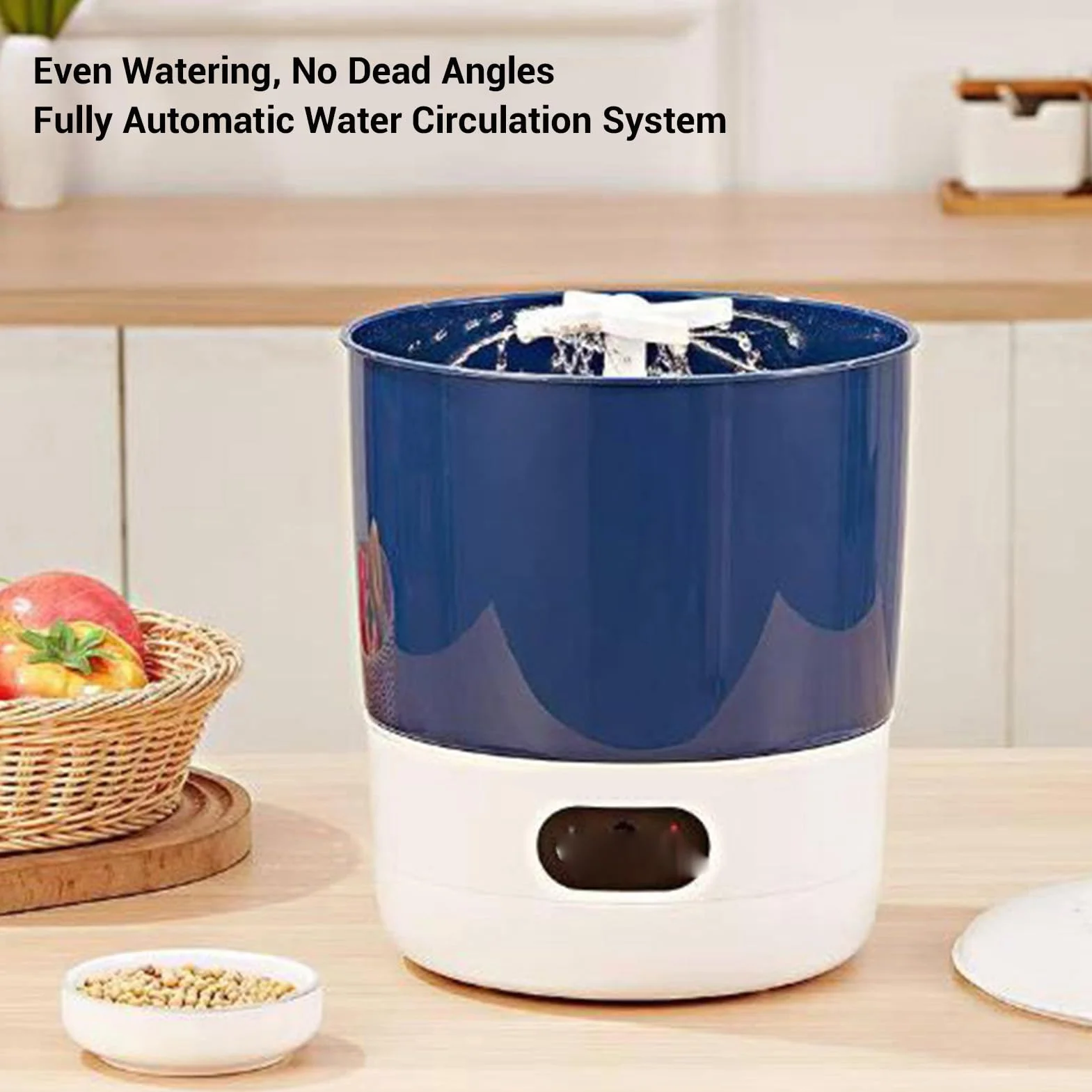 SIXRUN Germoir Intelligent Automatique avec Arrosage Rotatif Prise UE 220V