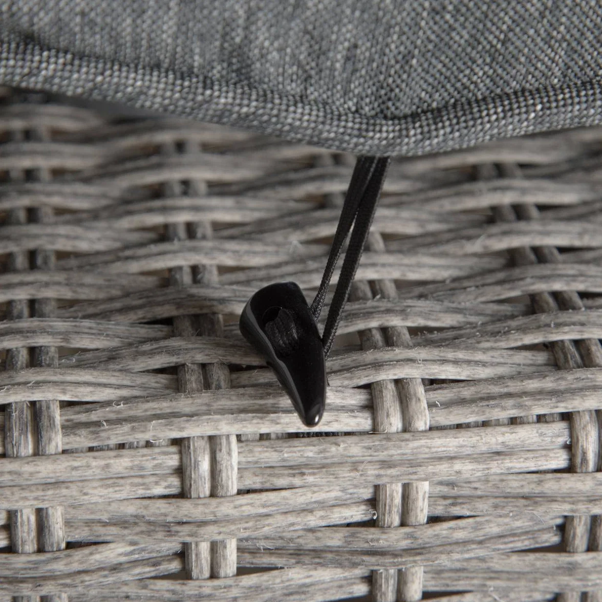 Pouf de Jardin carré Hespéride Havane
