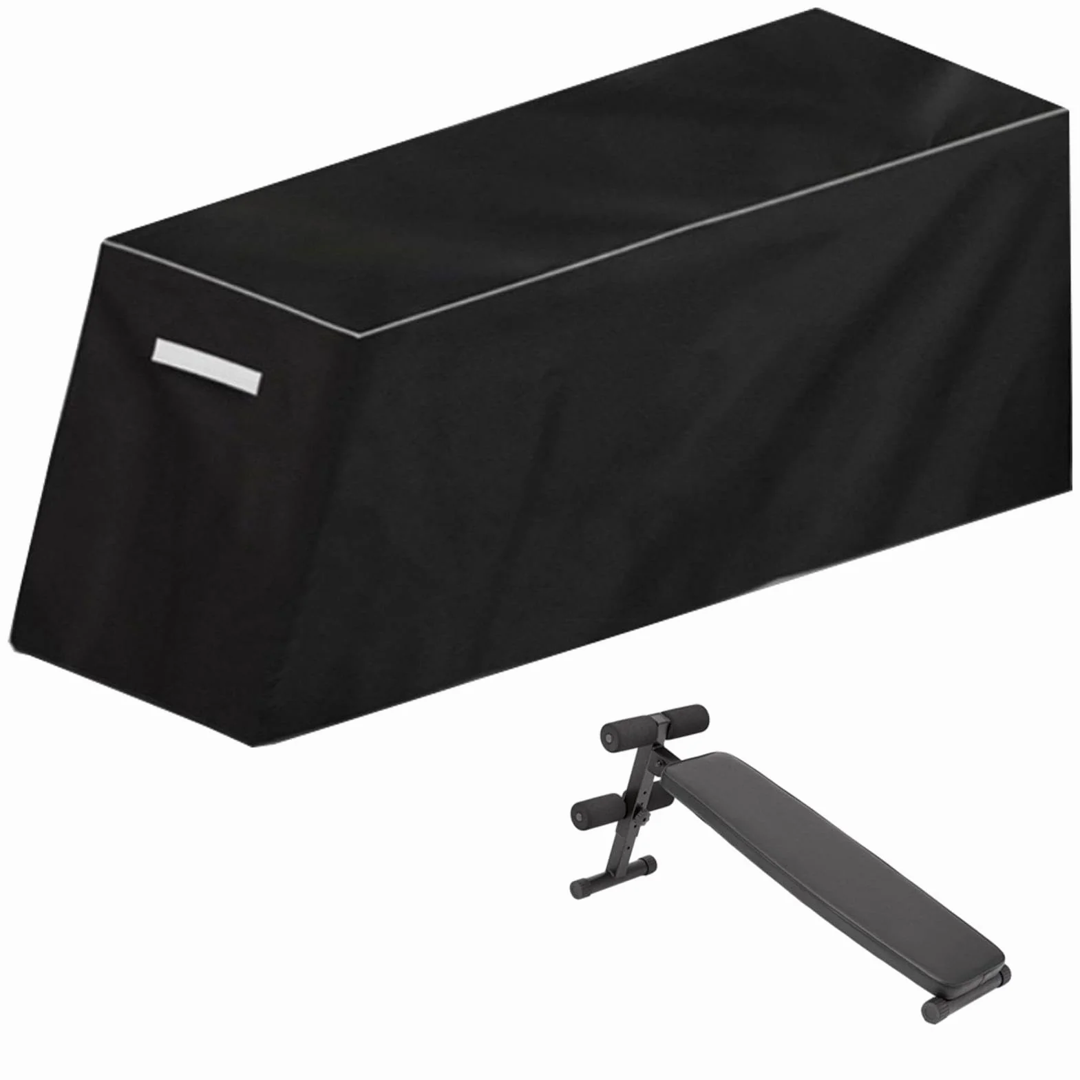 Housse de banc d'entraînement imperméable en tissu Oxford 210D pour protection d'équipement d'exercice