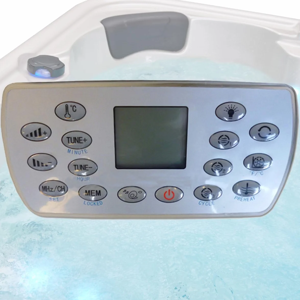 Clavier de Commande ETHINK KL8-3H Gestion Température Pompes Massage Éclairage LED