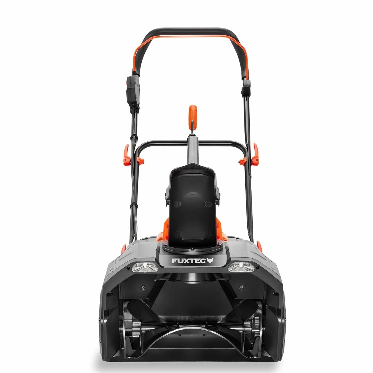 FUXTEC Fraise à neige sans fil 40V FX-E2SFSET, chasse-neige batterie Li-Ion 51 cm, portée 6 m, LED