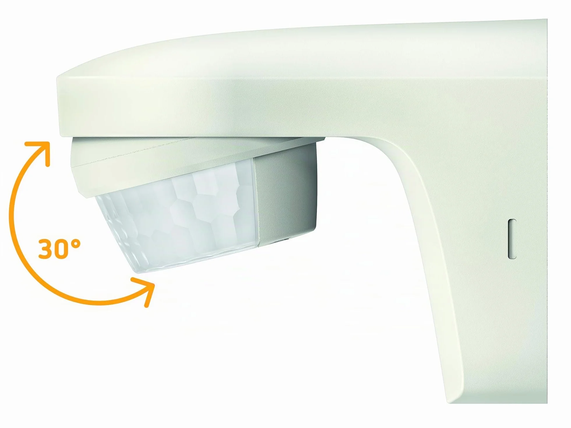 Theben 1010505 theLuxa S180 WH - Détecteur de Mouvement (PIR) - pour l'extérieur - Couverture Angulaire 180° - Blanc