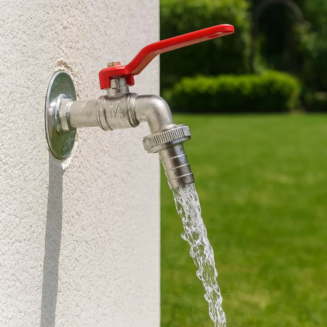 PARENCE Robinet de Jardin 1/2 Pouce Acier Inoxydable Robinet à Bille Eau Extérieure