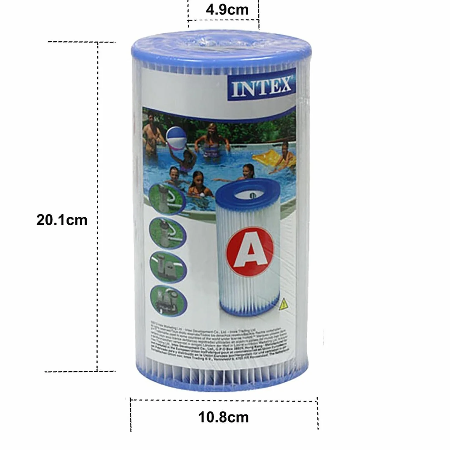 Intex Cartouches de Filtration A 6 Pièces