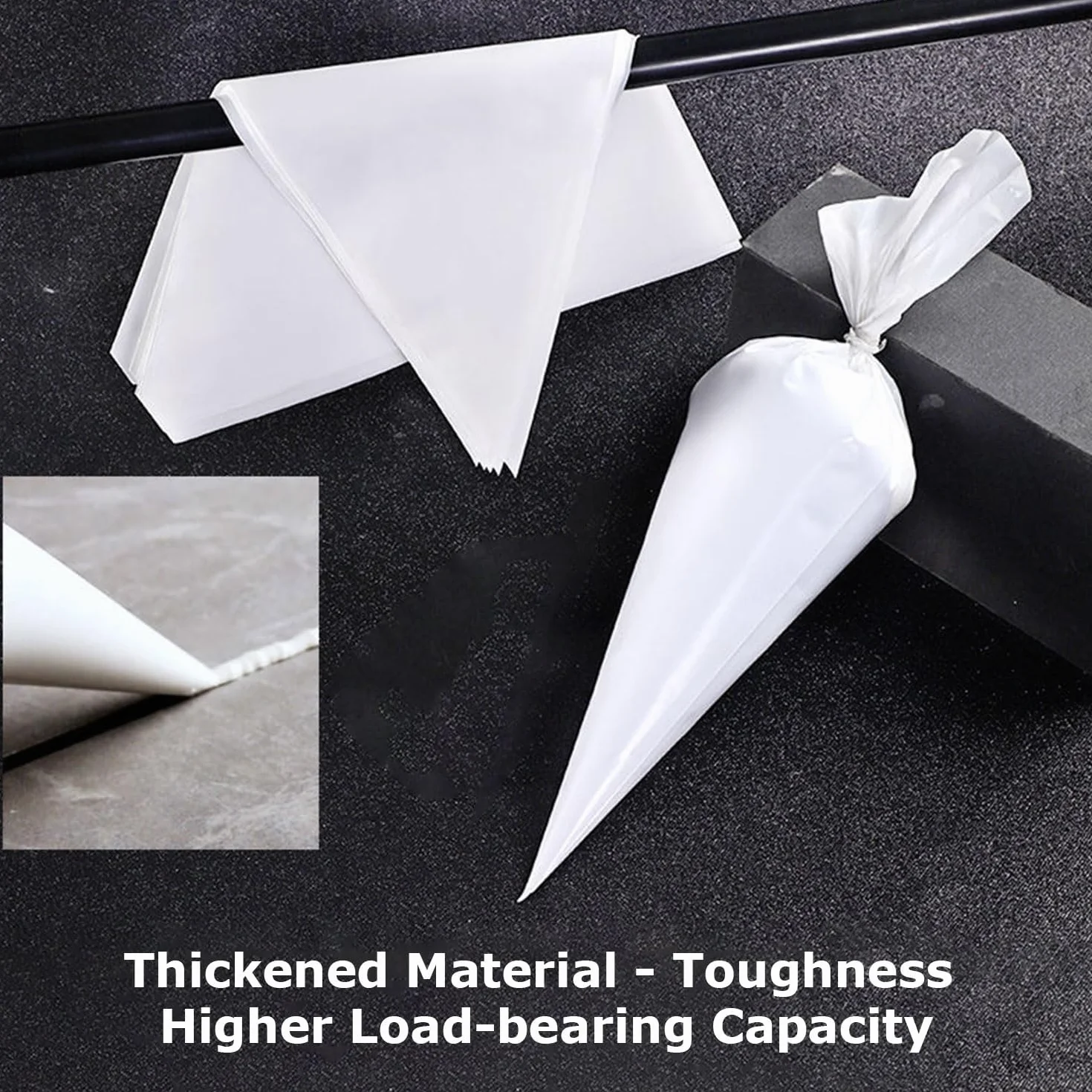 20 Pièce Sac de Mortier, Poche à Jointer, Sac de Coulis, Sac de Scellant de Ciment Résistant aux Déchirures et à la Perforation,Ensemble d'outils pour joints décoratifs Pour Sceller et Joints