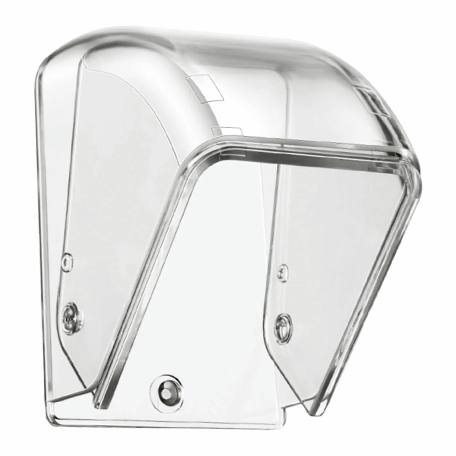 Housse de protection imperméable pour sonnette extérieure 9,7 x 6,4 cm transparente