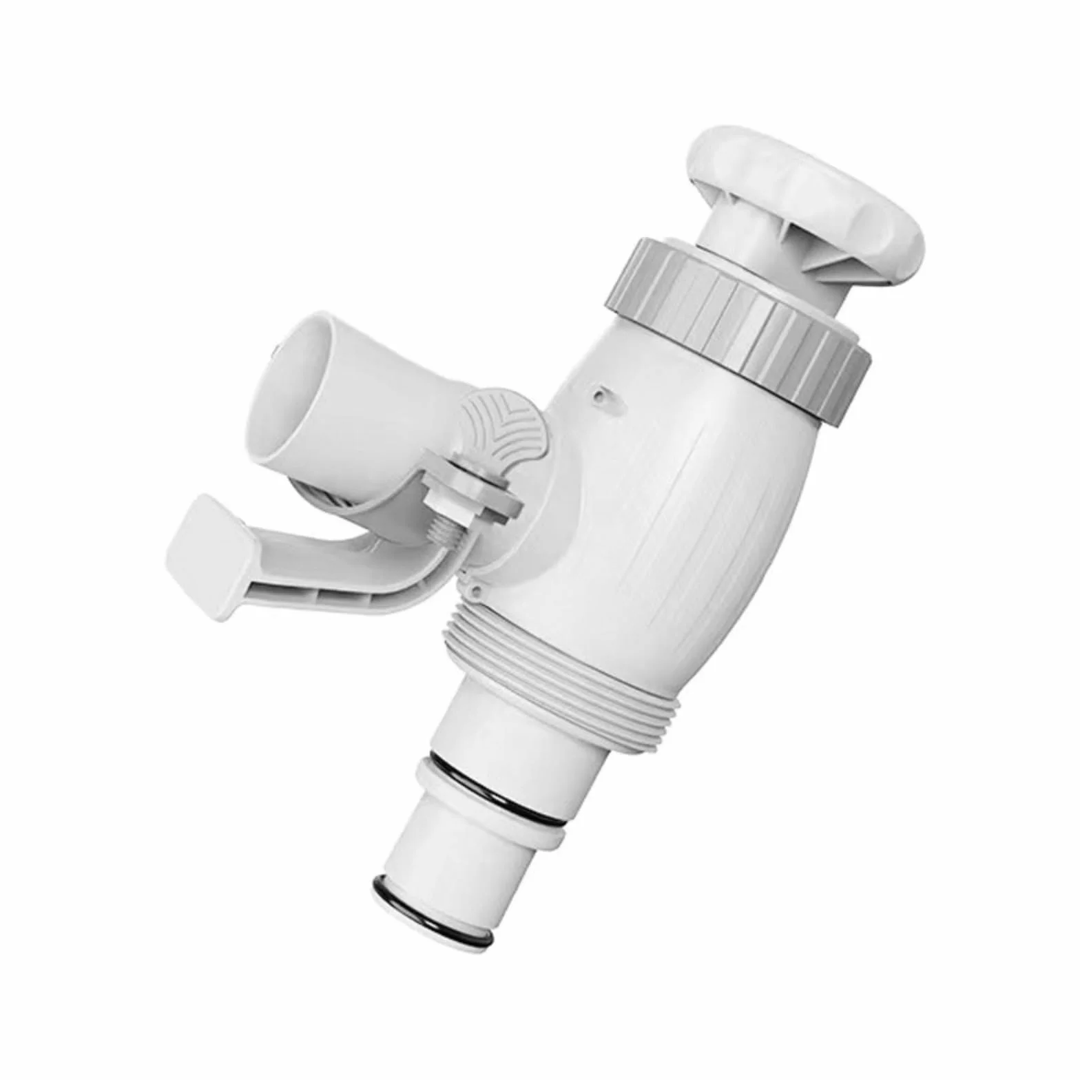 Adaptateur Tuyau Piscine Hors Sol Vanne d'Arrêt Support Tuyau 32/38mm