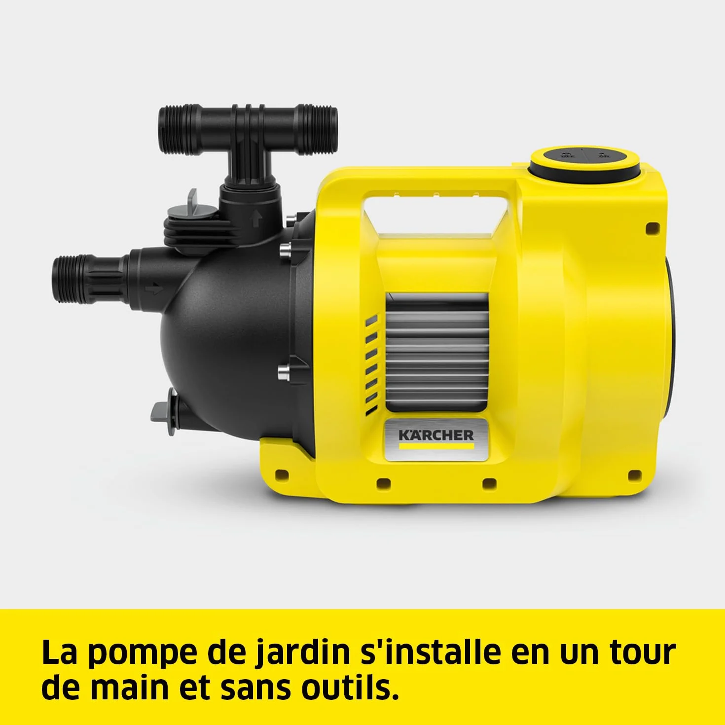 Pompe d'Arrosage Kärcher Bp 5,000 Garden Set Plus, Moteur 600 W, Débit de 5 000 L/H, 4 Bar, HautEUr Manométrique Totale 40 M, HautEUr D’Aspiration Max, 8 m