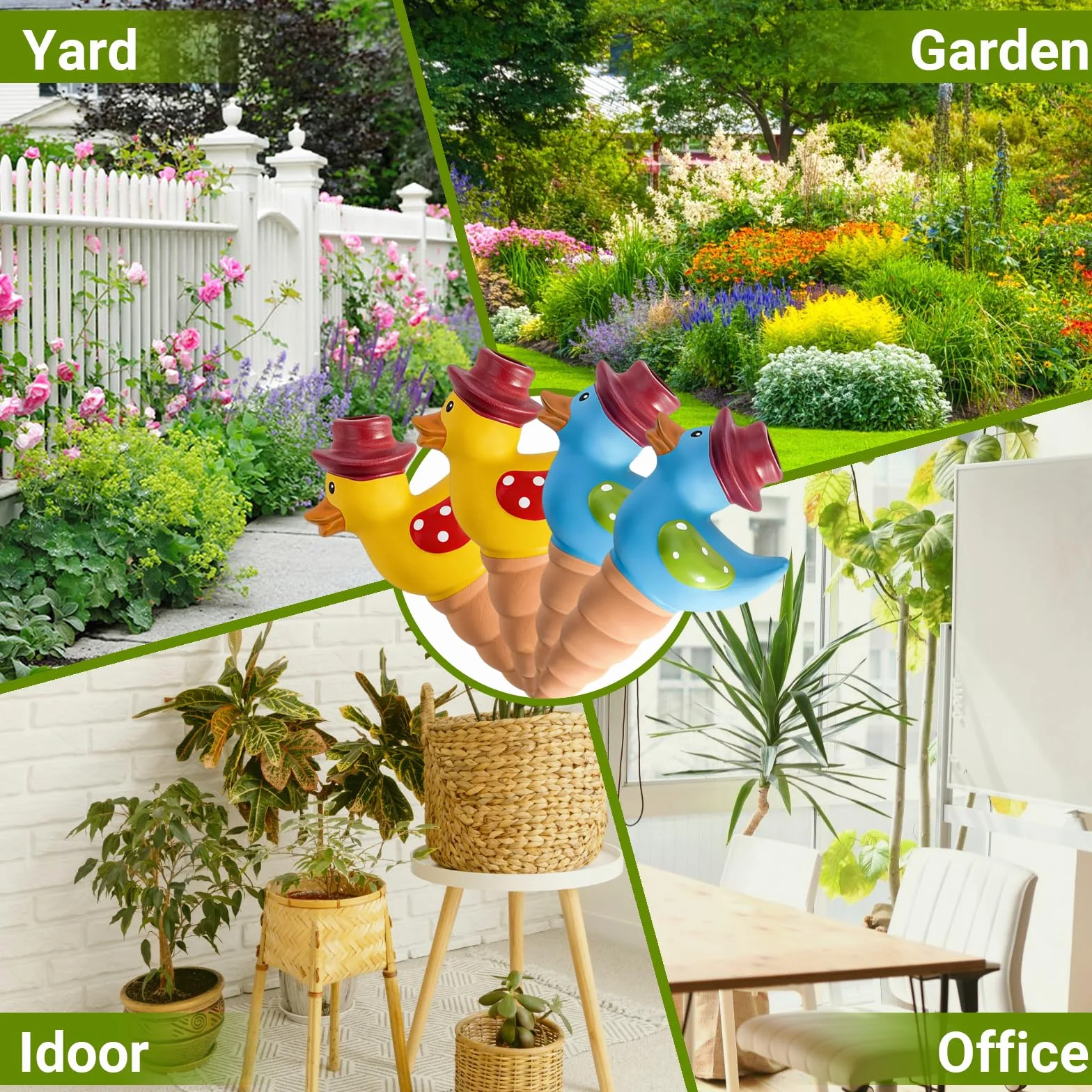 Ollas Terre Cuite à Planter, Arrosage Automatique pour Plantes Intérieur Extérieur