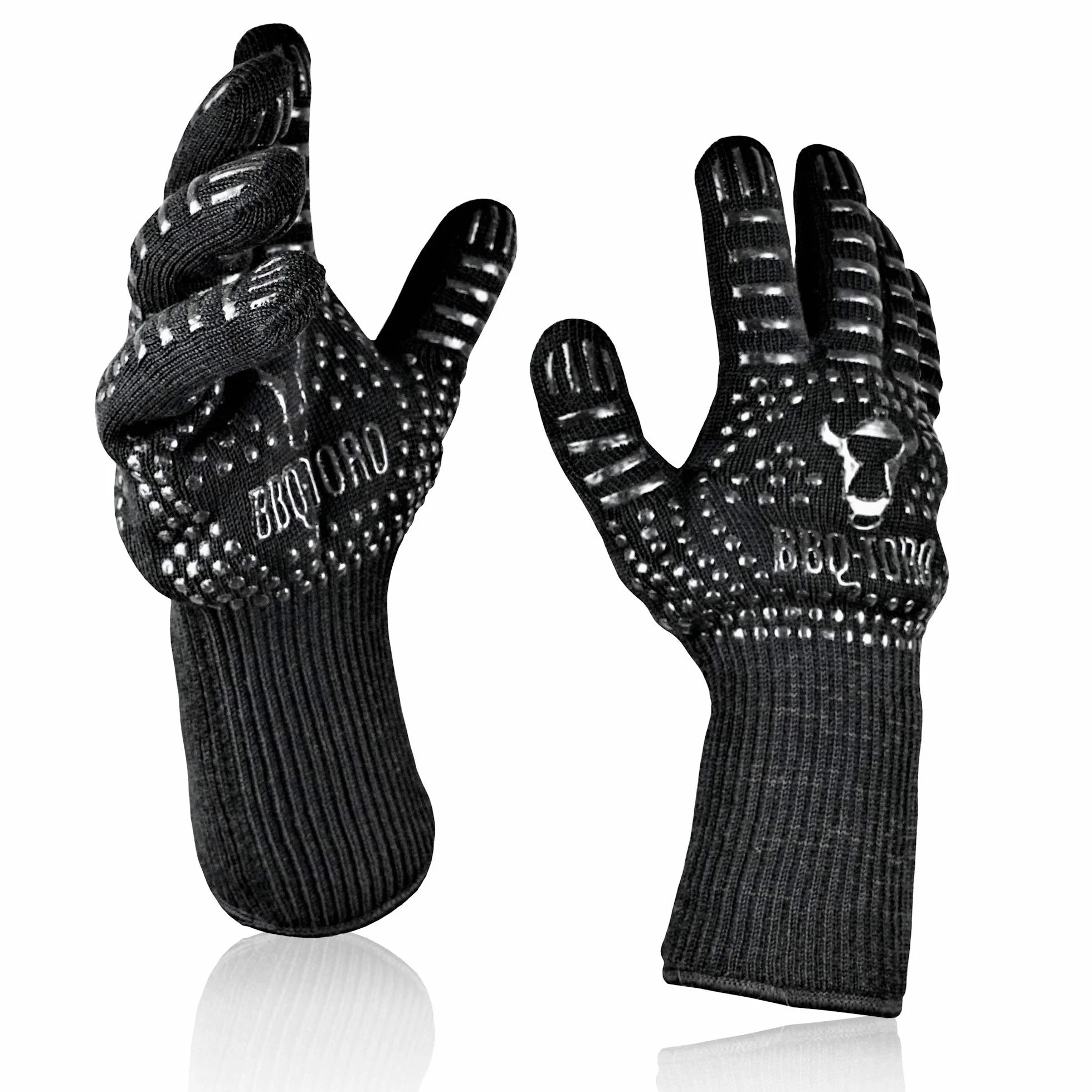 BBQ-Toro Gants de Barbecue Résistants à la Chaleur 800 °C Set 2 Pièces