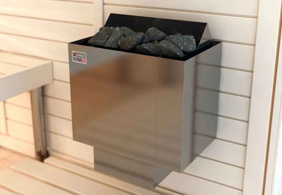 Sauna Poêle Électrique SAWO NORDEX 2017, Gamme de puissance: 4,5 kW; 6,0 kW; 8,0 kW; 9,0 kW; Nécessite l'unité de contrôle séparé (NS modèle); Multi-Tension: soit monophasé ou triphasé;