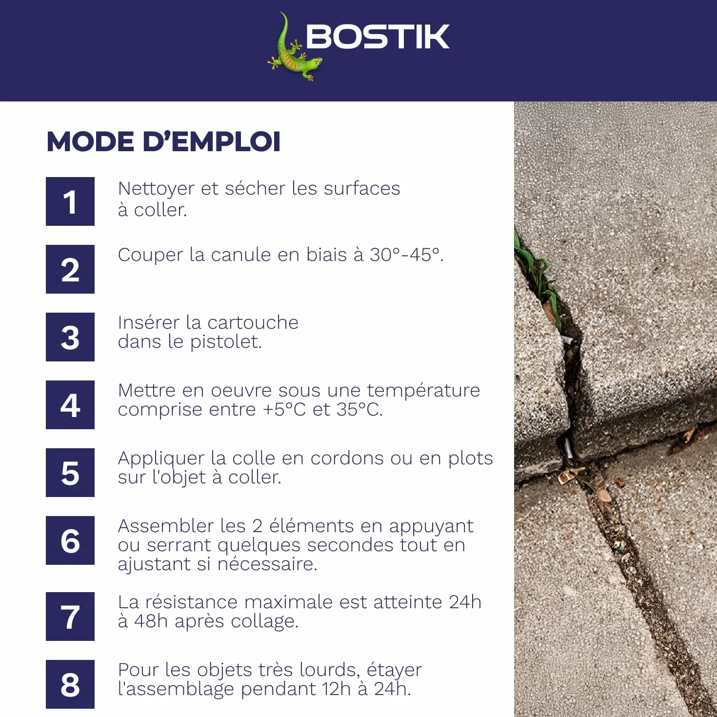 Bostik FIX&PRO MSP 115 – Ton Pierre – Mastic Colle et Joint Pierre Et Beton – Intérieur/Extérieur – Réparation de Pierre, Béton, Ciment, Brique ... – MS Polymère – 290 ml