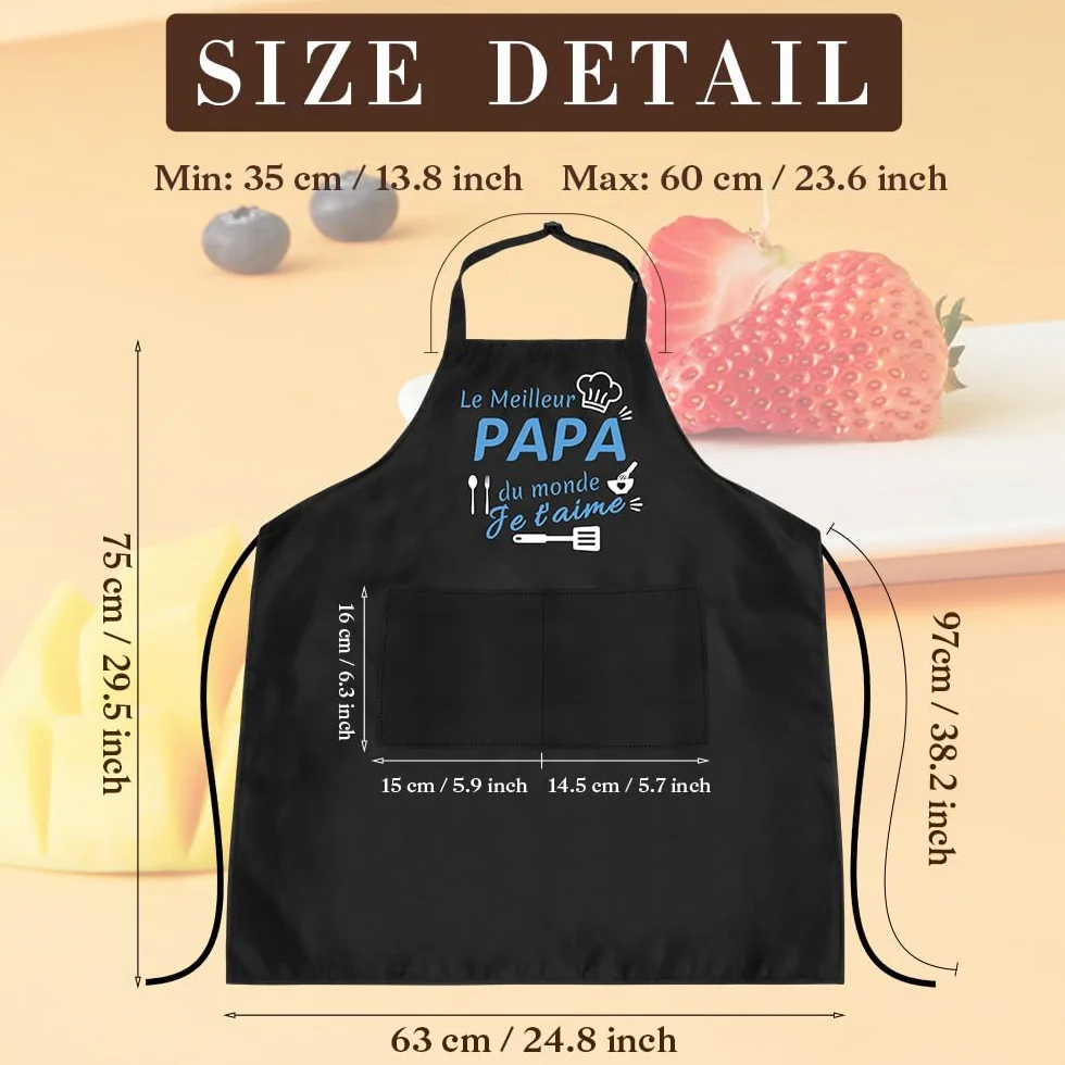 Tablier Cadeau Fête des Pères Original pour Homme