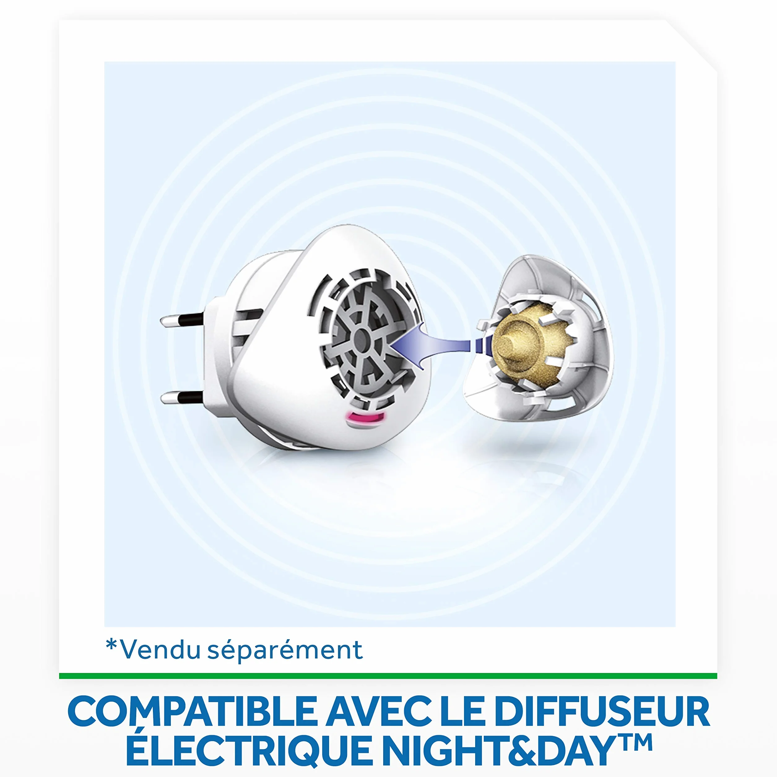 Raid Electrique Night&Day Recharge Mouches Moustiques Tigres 240 Heures Lot de 3