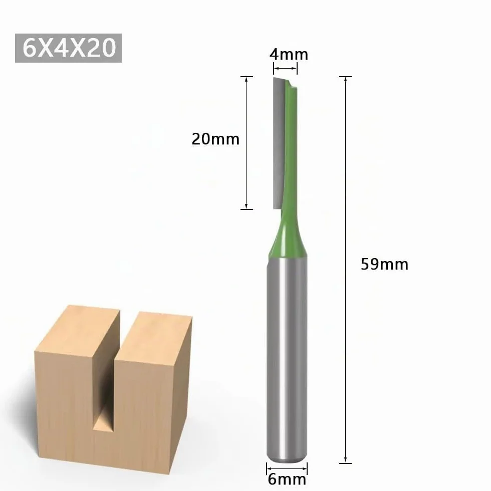 7Pcs Fraise droite à queue de 6 mm, Fraise Droite Defonceuse, pour Bois Carbure de TungstèNe Outil de Travail Du Bois, Routeur Droite à Simple Duble Flûte à Bois,3mm 4mm 5mm 6mm 8mm 10mm 12mm…