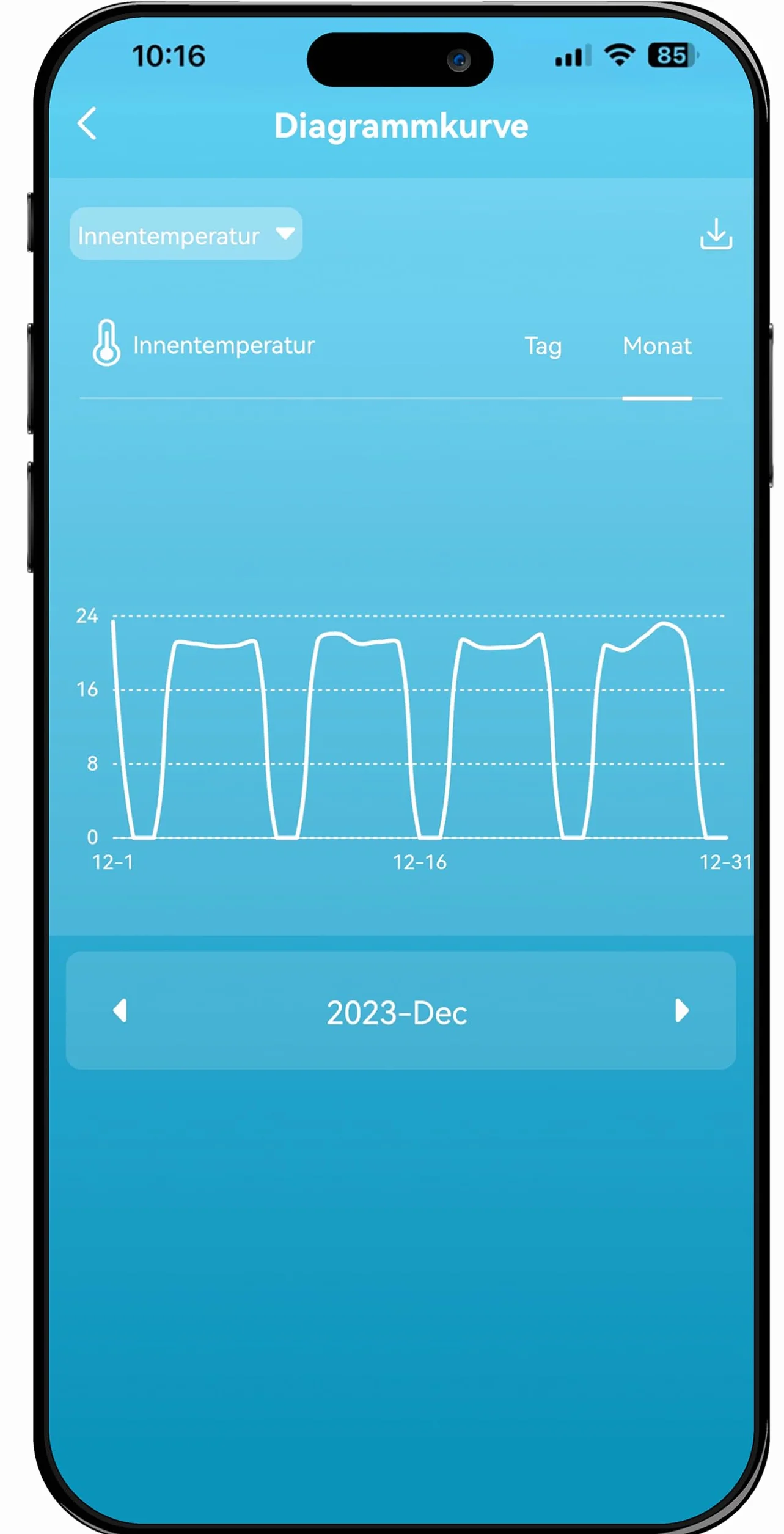 Station météo WD3000 avec émetteur extérieur et application Direct Weather