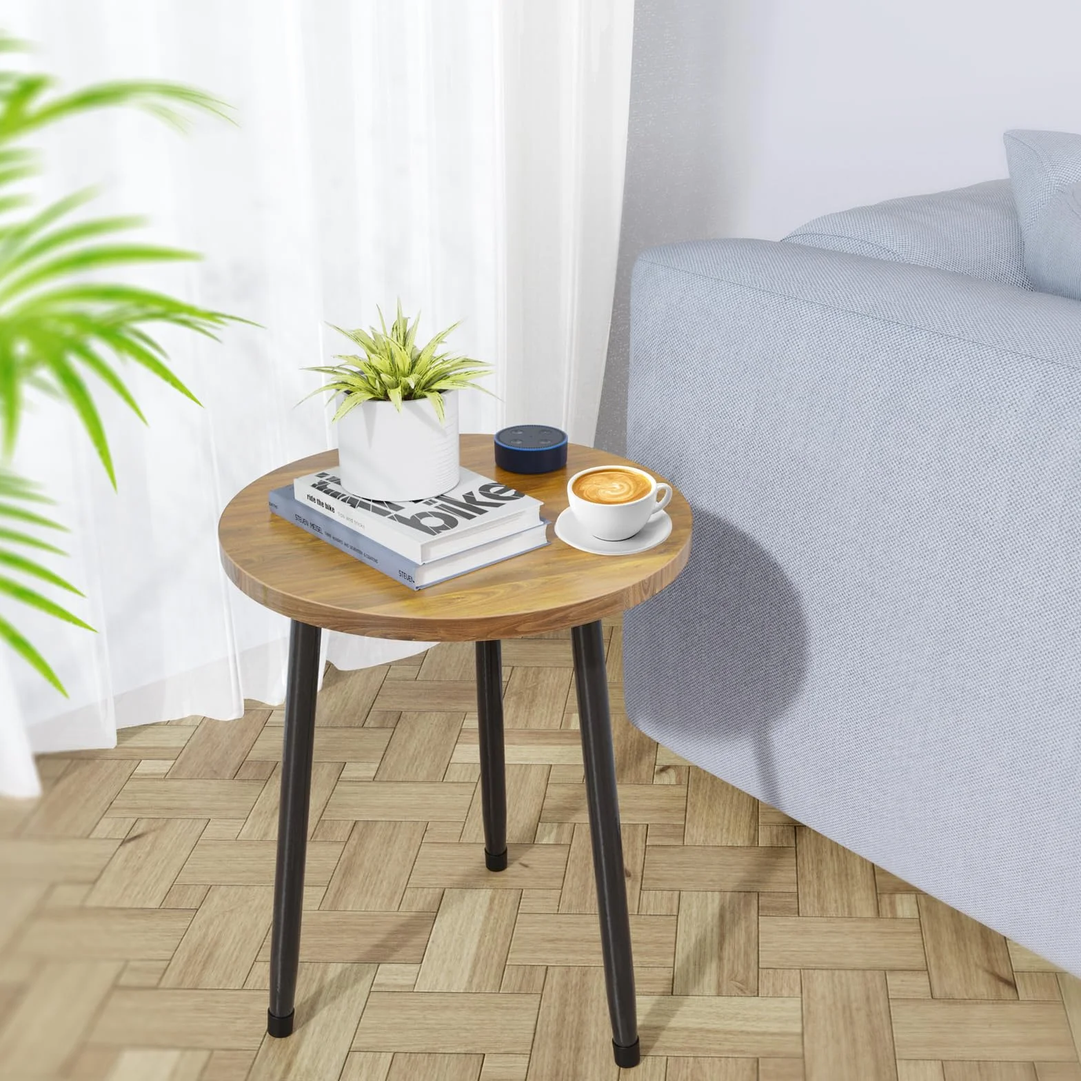 STLOVe Tabouret Plantes Diamètre 30cm Support Pots Fleurs Intérieur