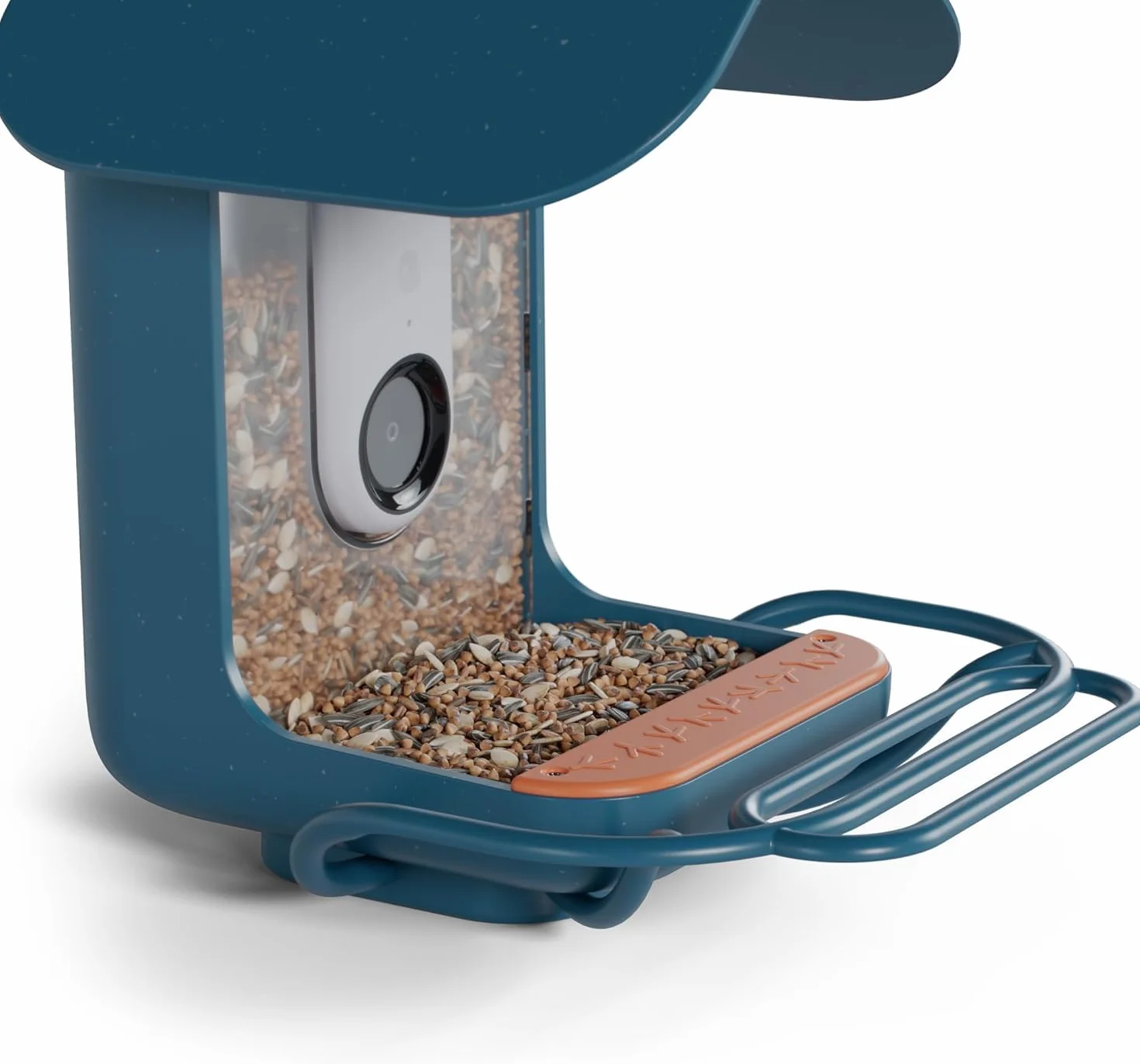 Birdbuddy Perchoir Bleu Extensible pour Observation Oiseaux d'Extérieur Résistant aux Intempéries
