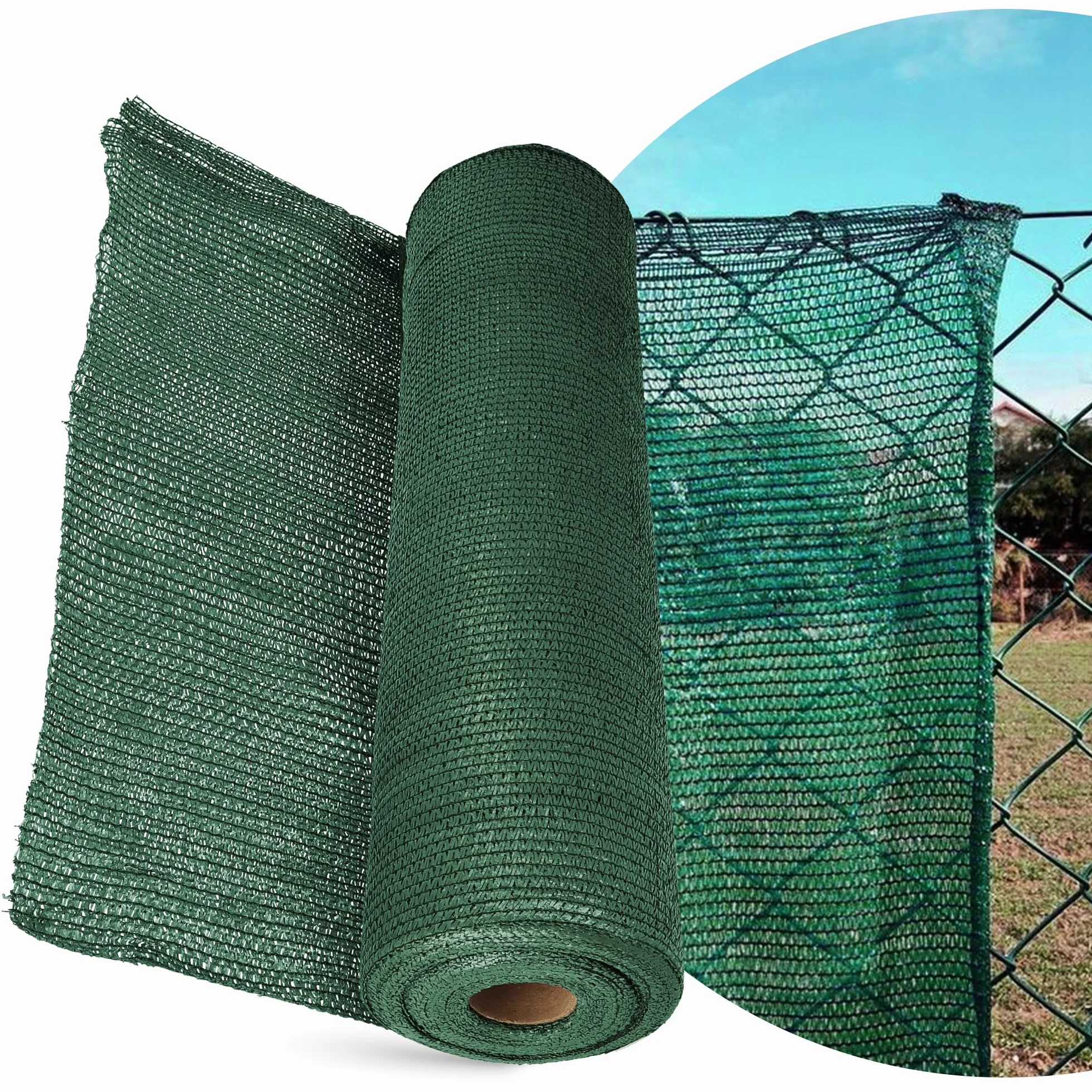 Instalguru Filet d'Ombrage 1m x 25m 55% UV Résistant Déchirures Vent Jardin Balcon Terrasse