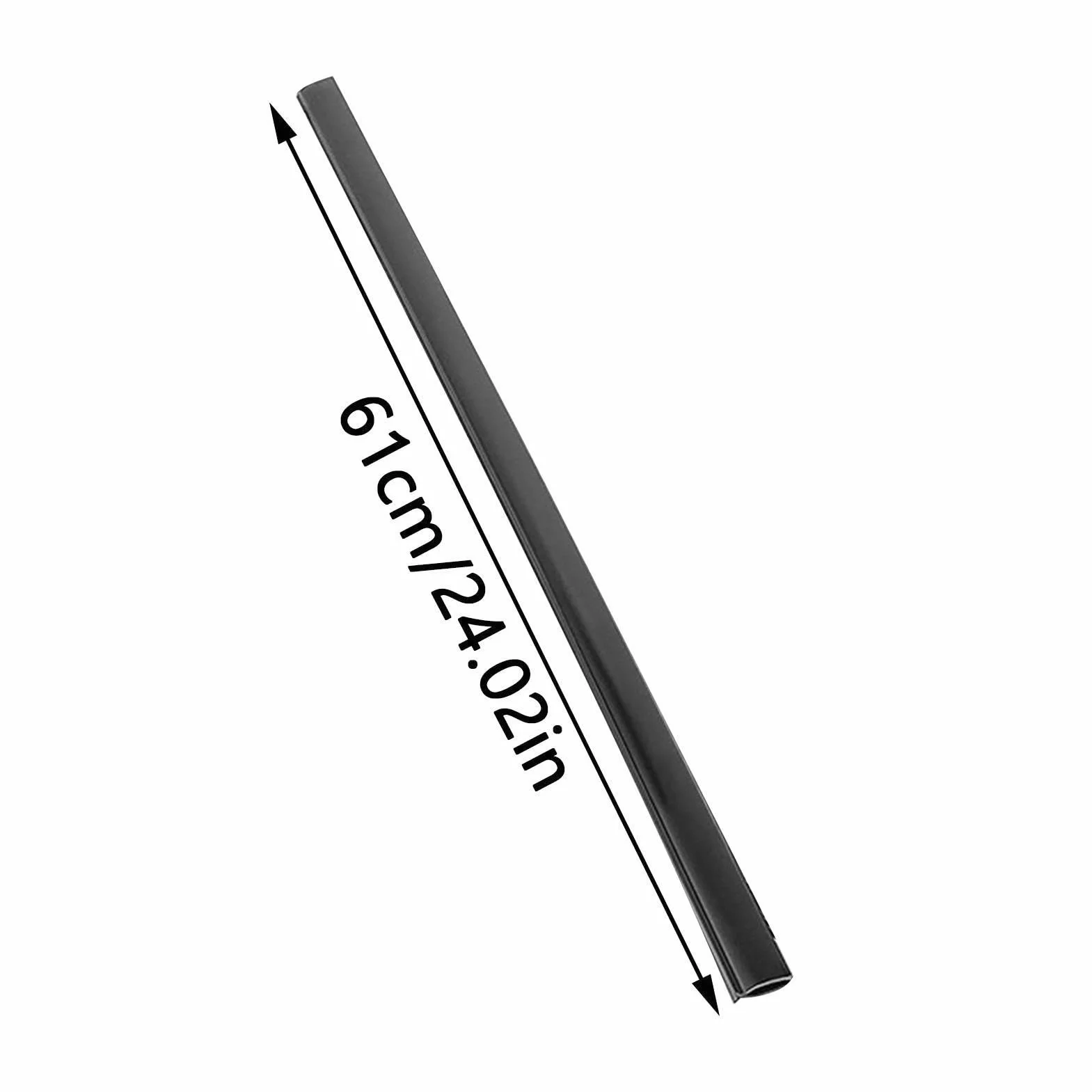 Bandes de margelle PE 61 cm pour piscine creusée - Clips d'adaptation réutilisables