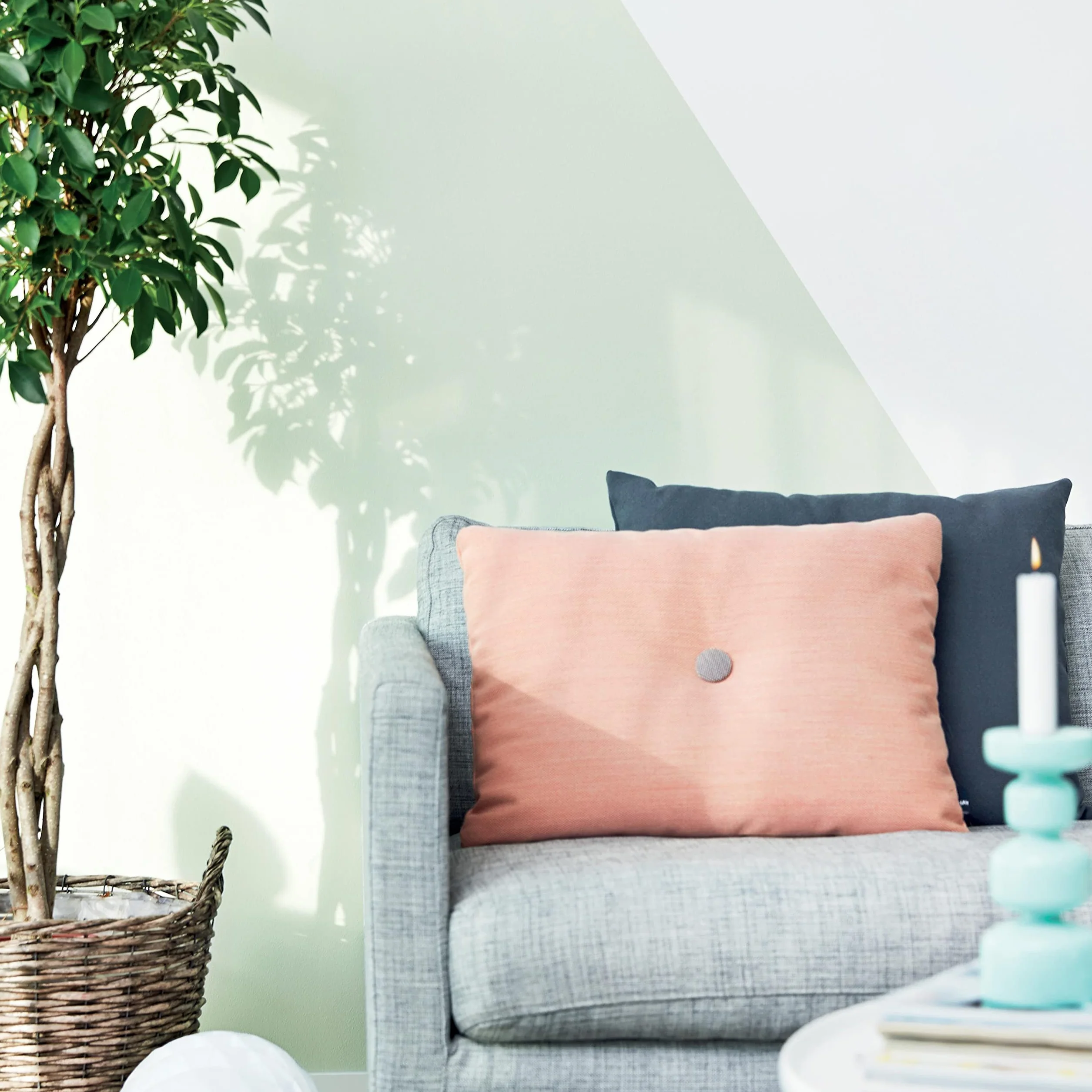 Dulux Valentine Peinture Testeur Crème de Couleur - Murs et Boiseries - Mat - Couleur Tendrement Vert ® 30 ml