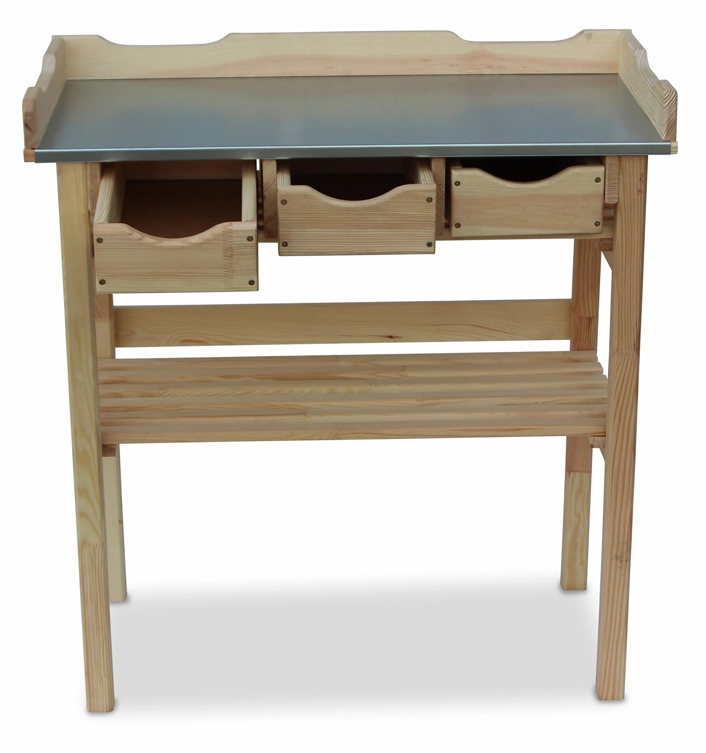Table de Jardinage Naturel avec 3 tiroirs