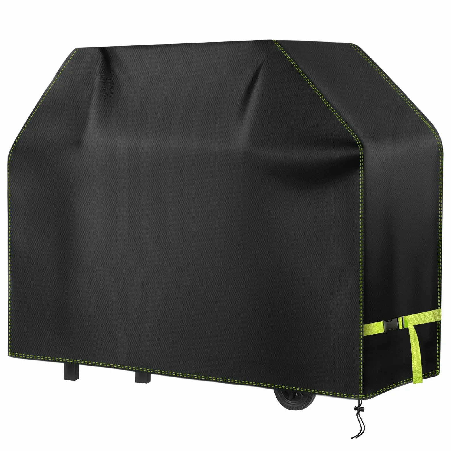 Housse Barbecue Exterieur 420D Oxford Imperméable 117 x 66 x 117 cm Anti-Vent Protection