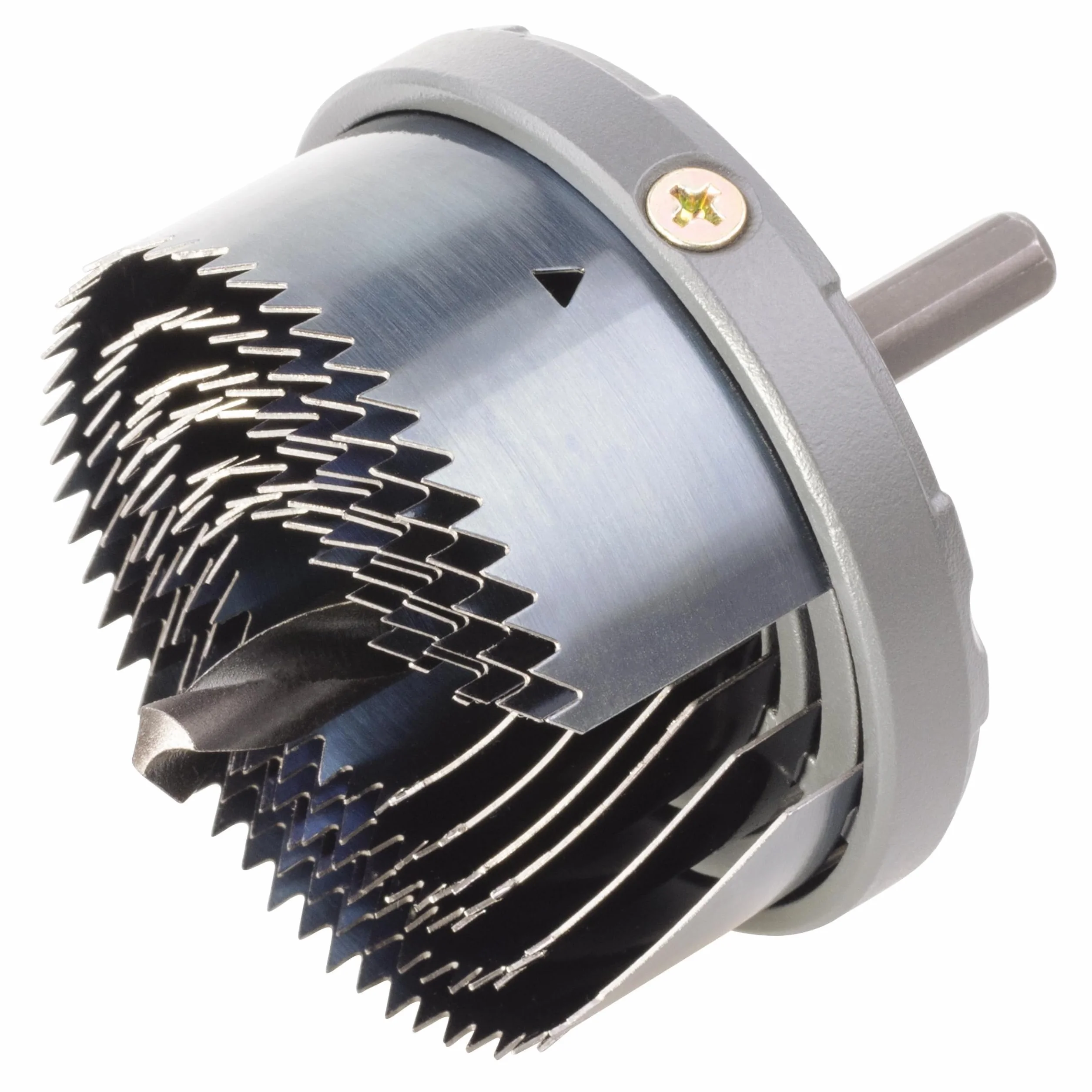 wolfcraft 2165000 - Scie-Cloche Multi-Lames Diamètre 25–65 mm - Scie avec 6 Lames à Changement Rapide - Profondeur de Coupe 23 mm