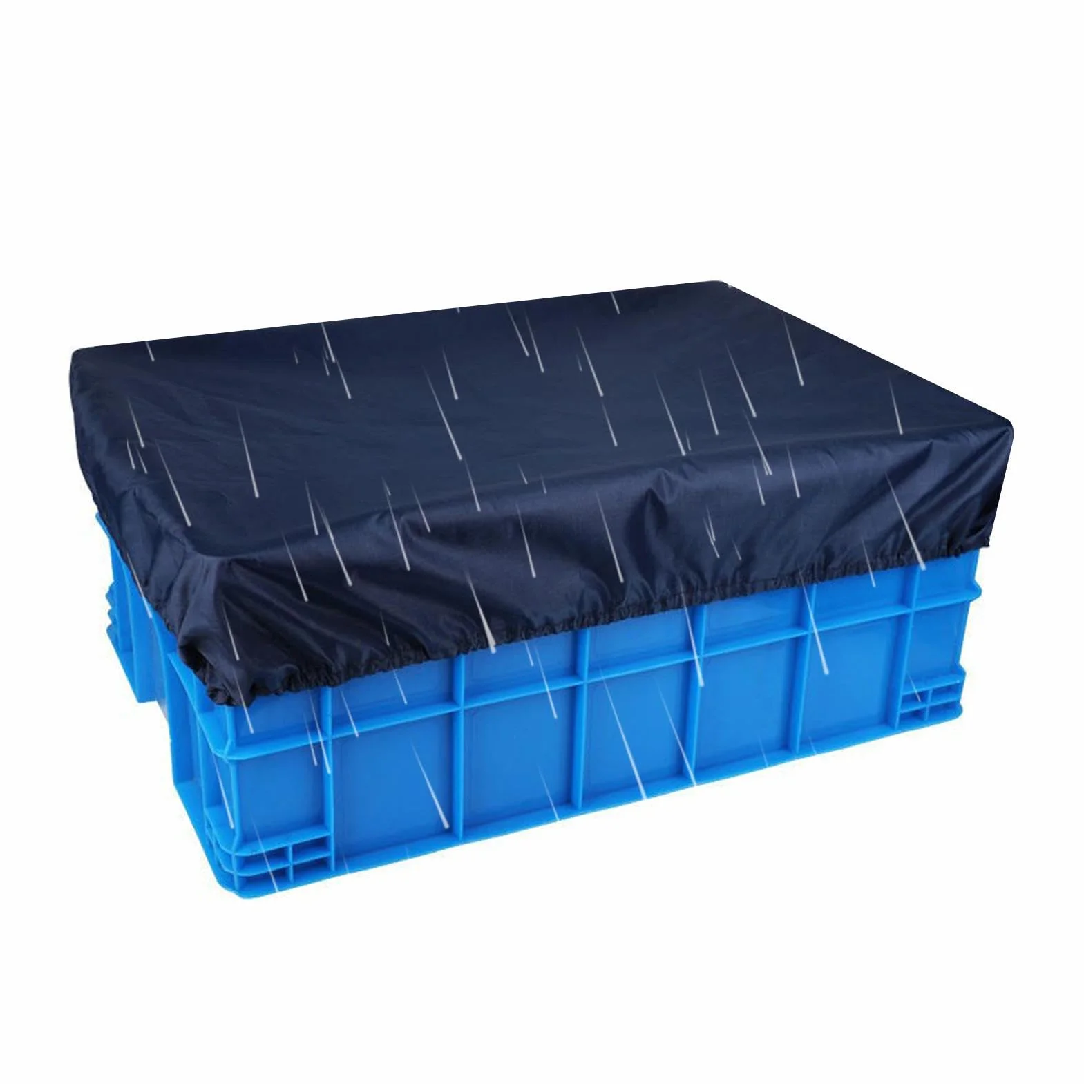 Housse de protection pour panier imperméable avec fermeture élastique ajustement serré lavable