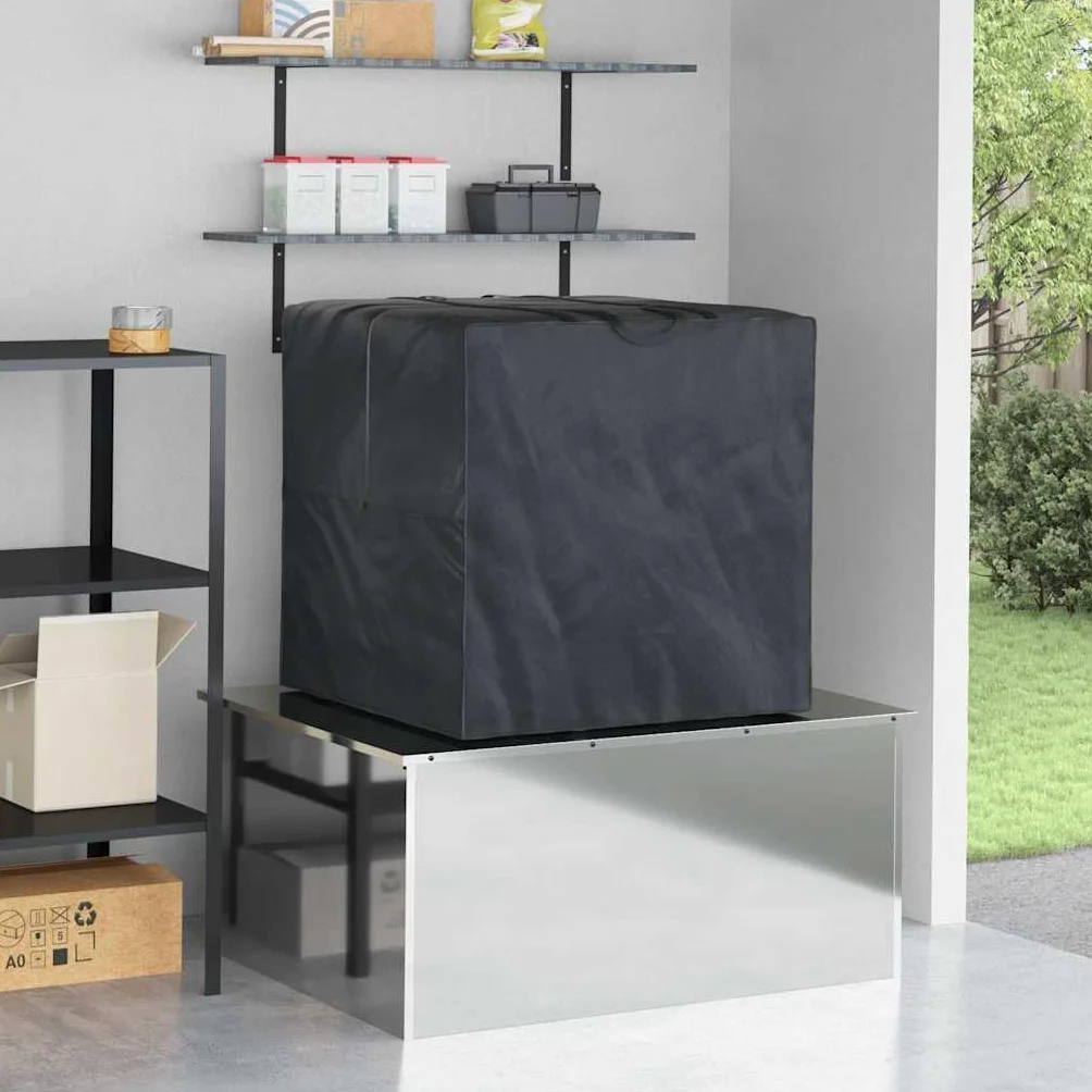 Housse de Meubles d'extérieur Noir 90 x 90 x 90 cm Tissu 210D Sac de Stockage