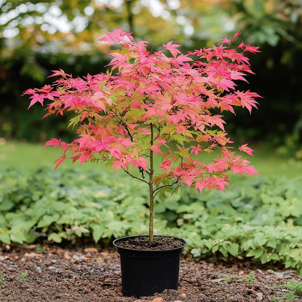 Acer palmatum 'Beni Maiko' Érable du Japon Pot 19cm Hauteur 60-70cm