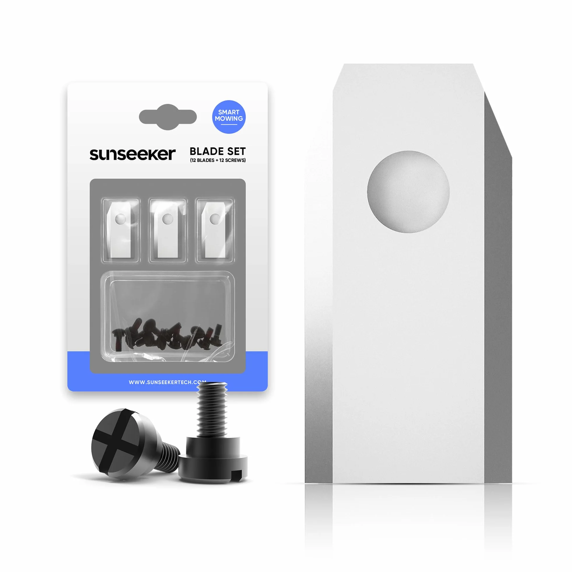 Sunseeker Lames universelles Lot de 12 pour Robot Tondeuse