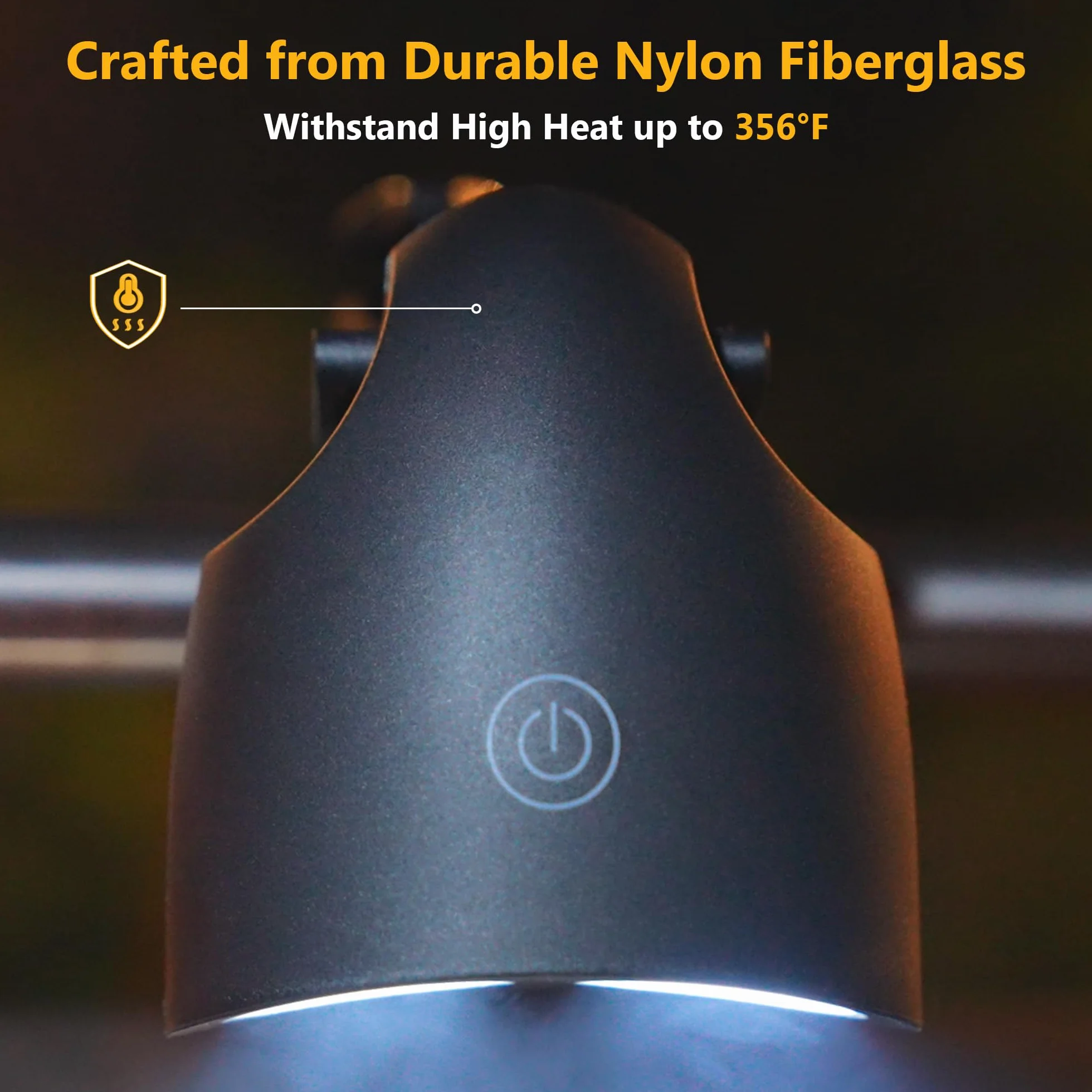 Lampe de barbecue LED 10 lumières, grille lumière bande Clips aluminium, accessoires de gril, éclairage extérieur