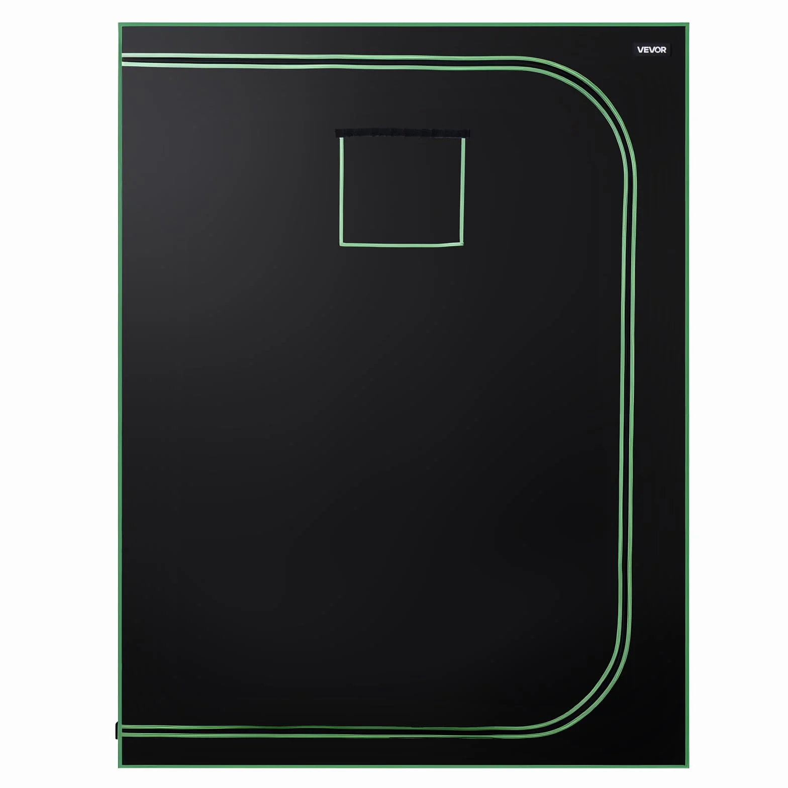 VEVOR Chambre de Culture 150x150x200 cm Tente de Culture Plantes d'Intérieur LED Spectre Complet Mylar 600D
