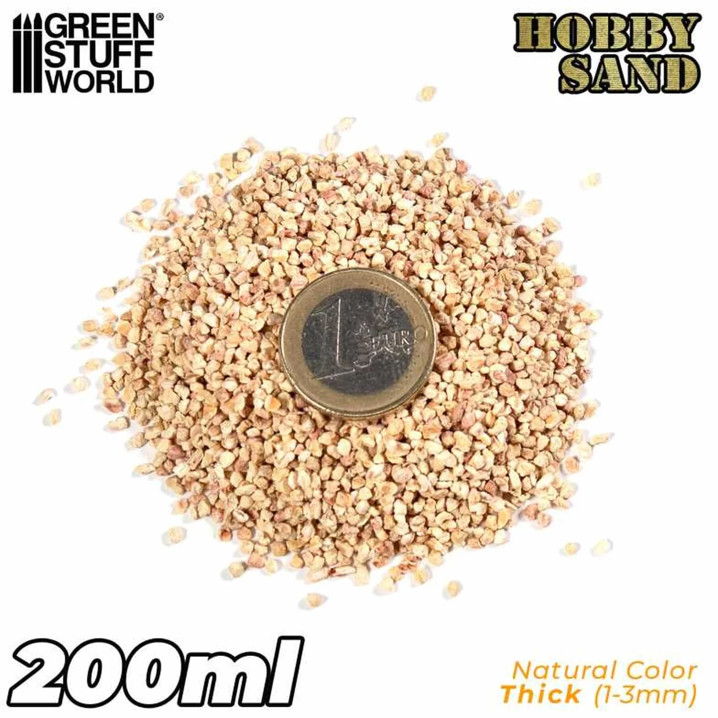Natural Thick Hobby Sand 200 ml