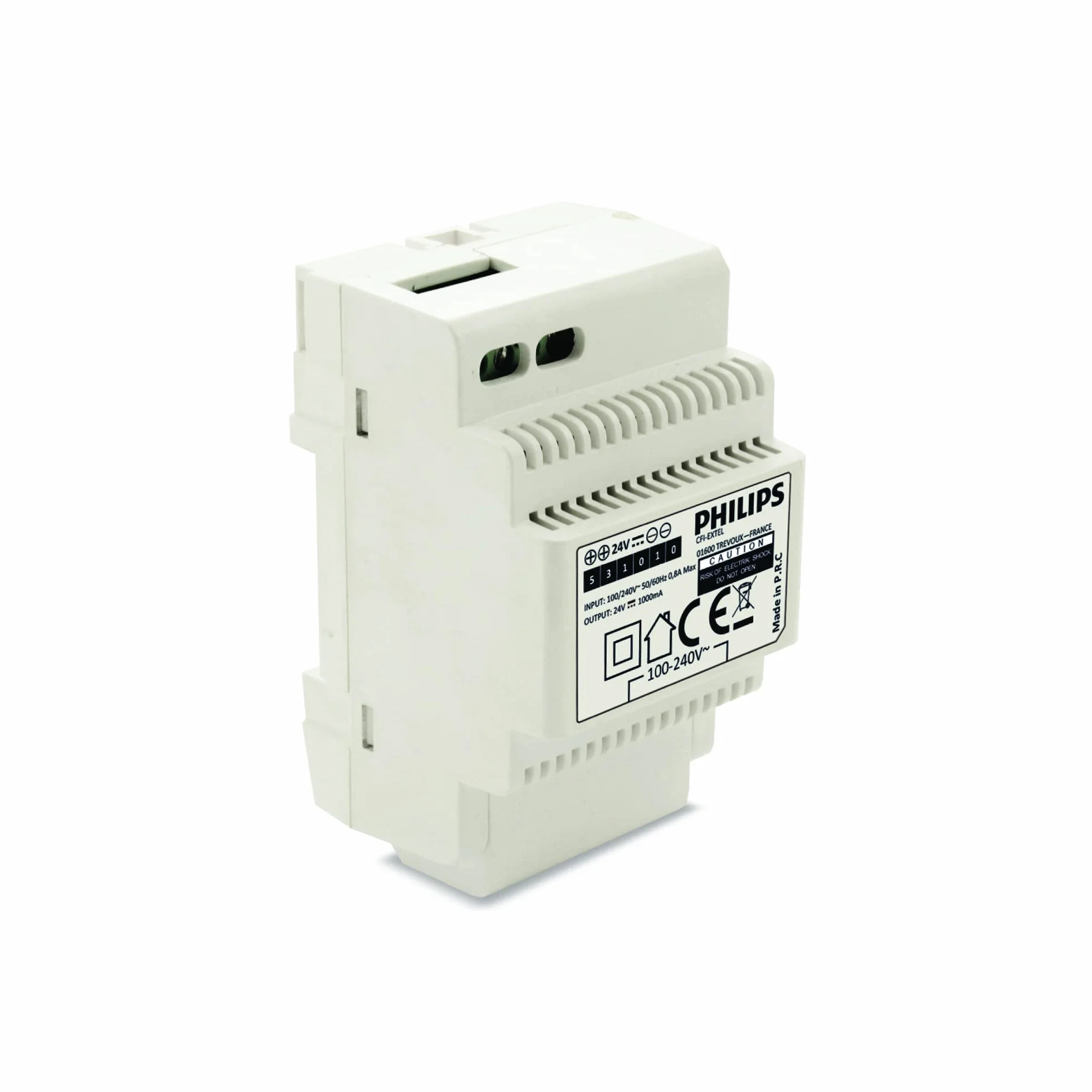 Philips WelcomeEye Power, Transformateur Modulaire Visiophone 24V 1A Rail DIN