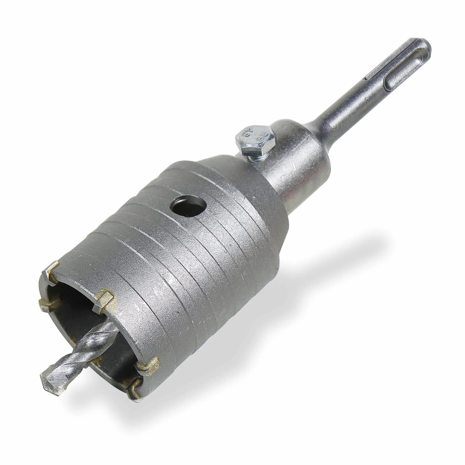 CCLIFE Scie à Cloche Trépan Couronne Carotteuse à Sec Ø 50 mm avec adaptateur SDS plus pour Maçonnerie et Béton