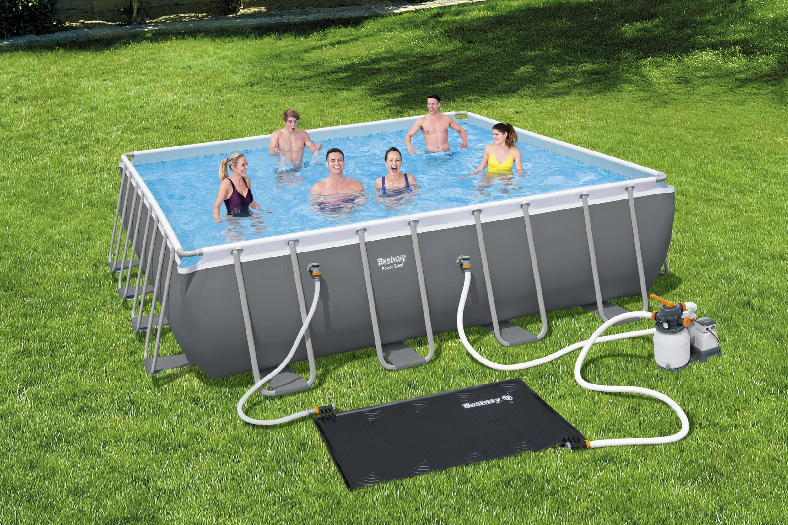 Bestway Réchauffeur Solaire 171 x 110 PVC 0,9 mm Connectable Tuyau 32 mm 38 mm