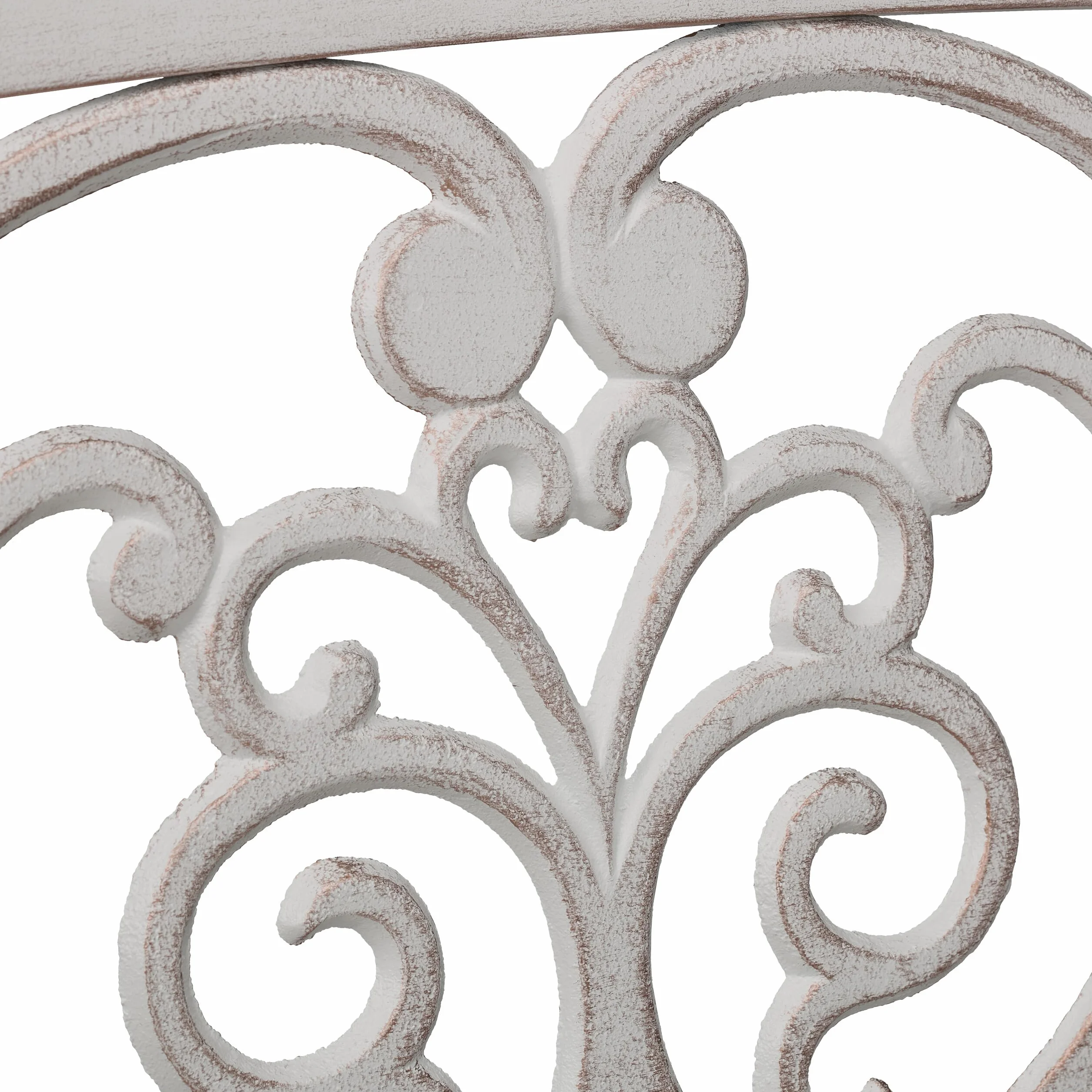 Relaxdays Banc Suspendu 2 Sièges Balançoire Jardin Design Vintage Métal 197x133x58cm