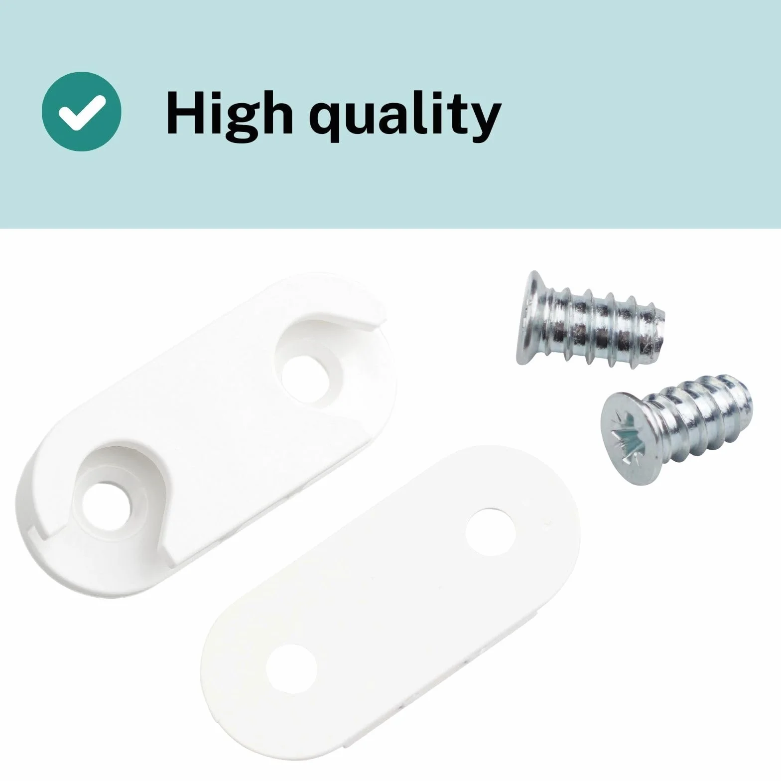 110364 Support de charnière pour armoire à chaussures IKEA HEMNES STÄLL (1 pièce + 2 vis)