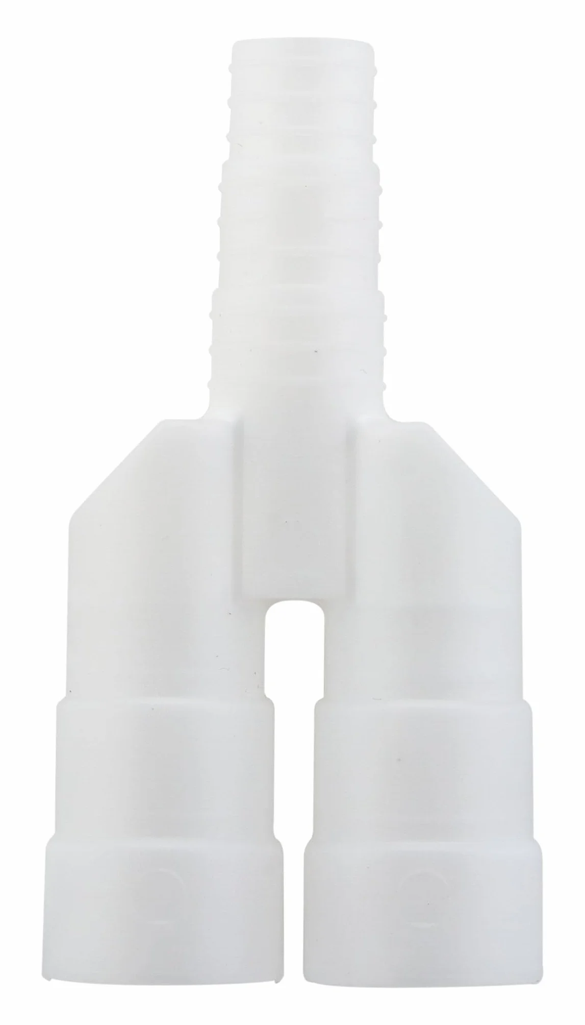 Raccord Universel Tubes condensats en Y goulotte clim - IP40 IK08 - Blanc - Zenitech