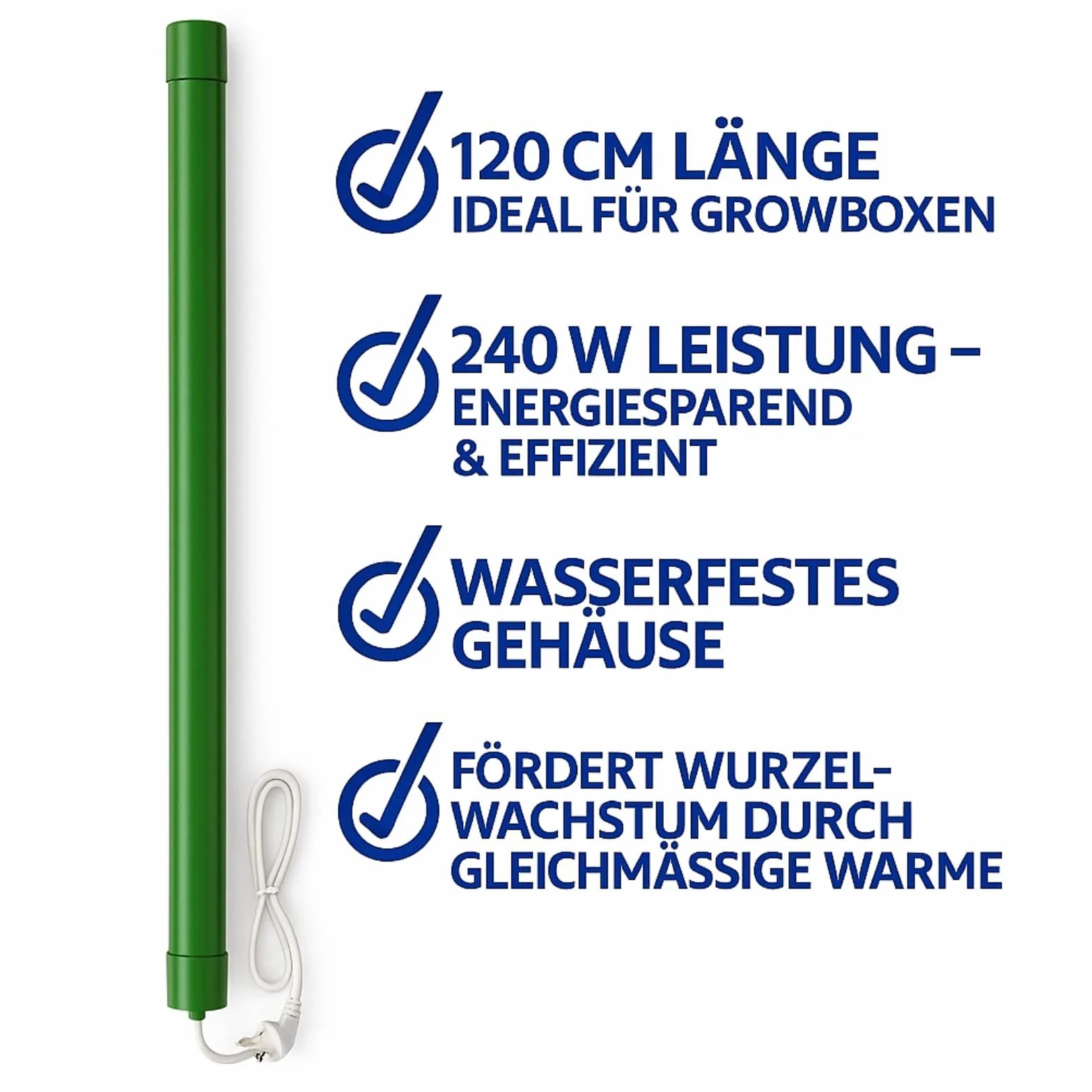 Weedness Chauffage Grow 240W 120 cm Culture Intérieur Radiateur