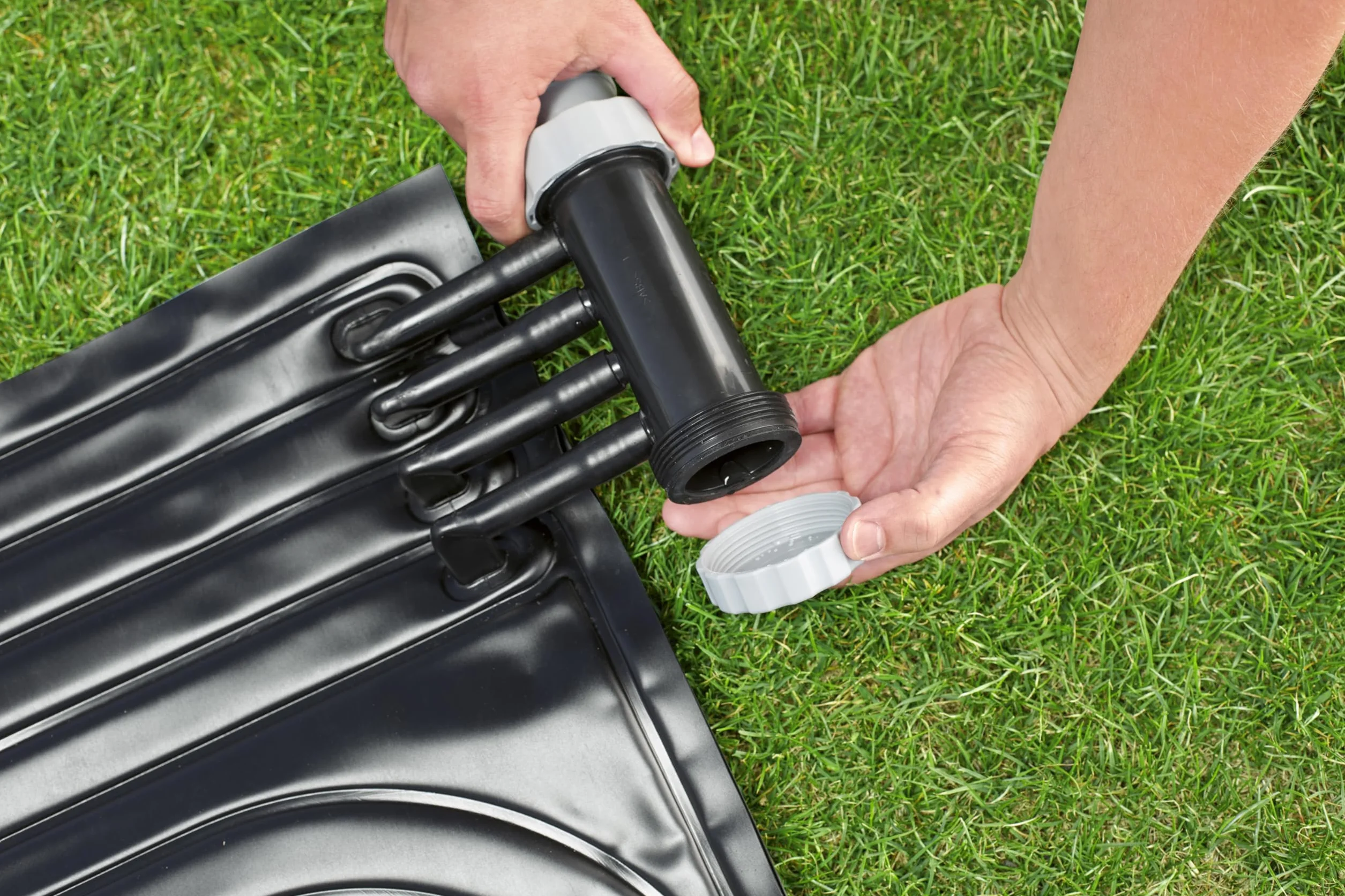 Bestway Réchauffeur Solaire 171 x 110 PVC 0,9 mm Connectable Tuyau 32 mm 38 mm