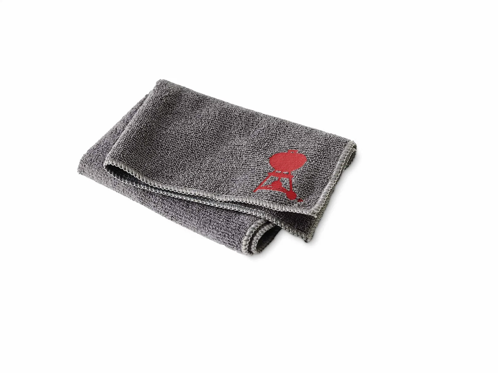 Weber Chiffon Microfibre pour Barbecues Acier Inoxydable Surfaces émaillées Lavable Machine Gris