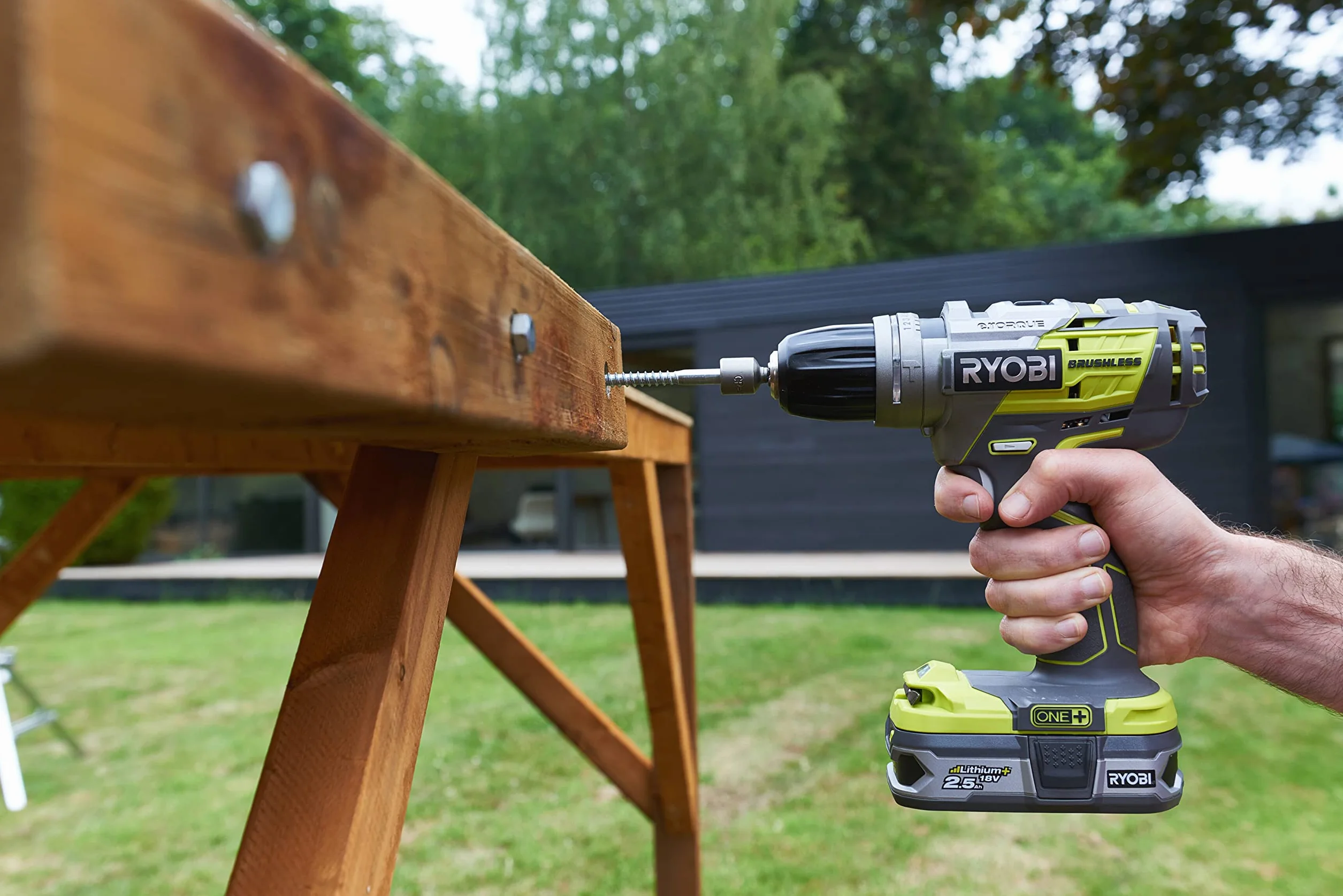 RYOBI Coffret Mixte Perçage & Vissage 32 Pièces Forets Bois Métal Béton Embouts Rangement Empilable RAK32DDMIX