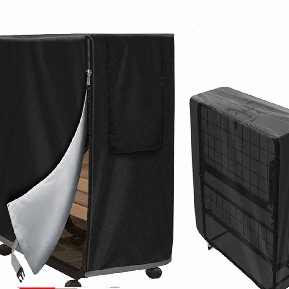 Housse de protection Oxford imperméable anti-poussière pour lit pliant canapé-lit fauteuil inclinable extérieur