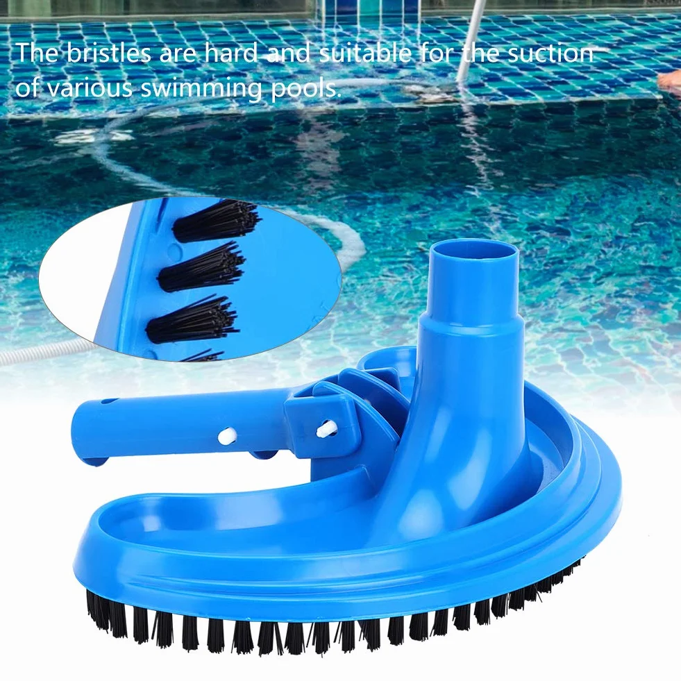 Tête D'aspiration Incurvée Demi-Lune pour Piscine Nettoyage sans Effort